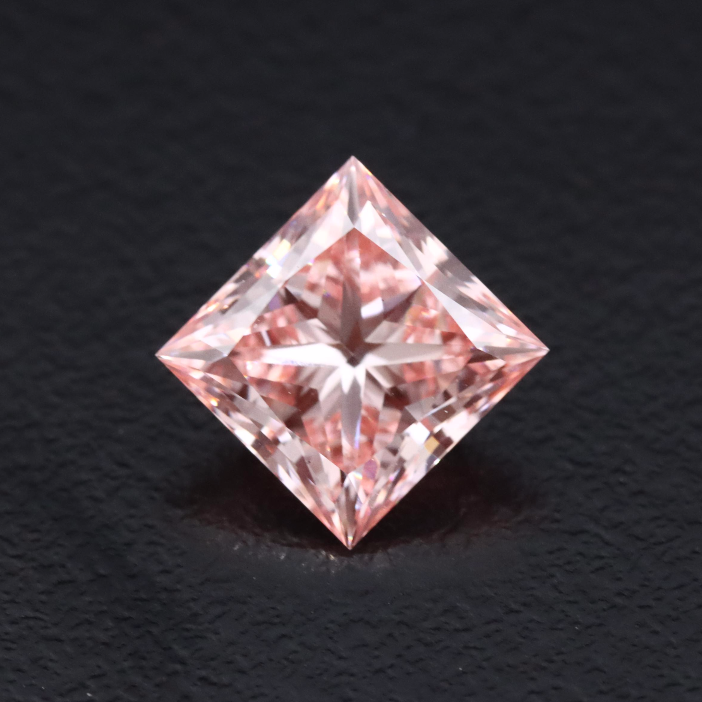 Loose 2.39 CT Lab Grown Fancy Pink Diamond with IGI Report