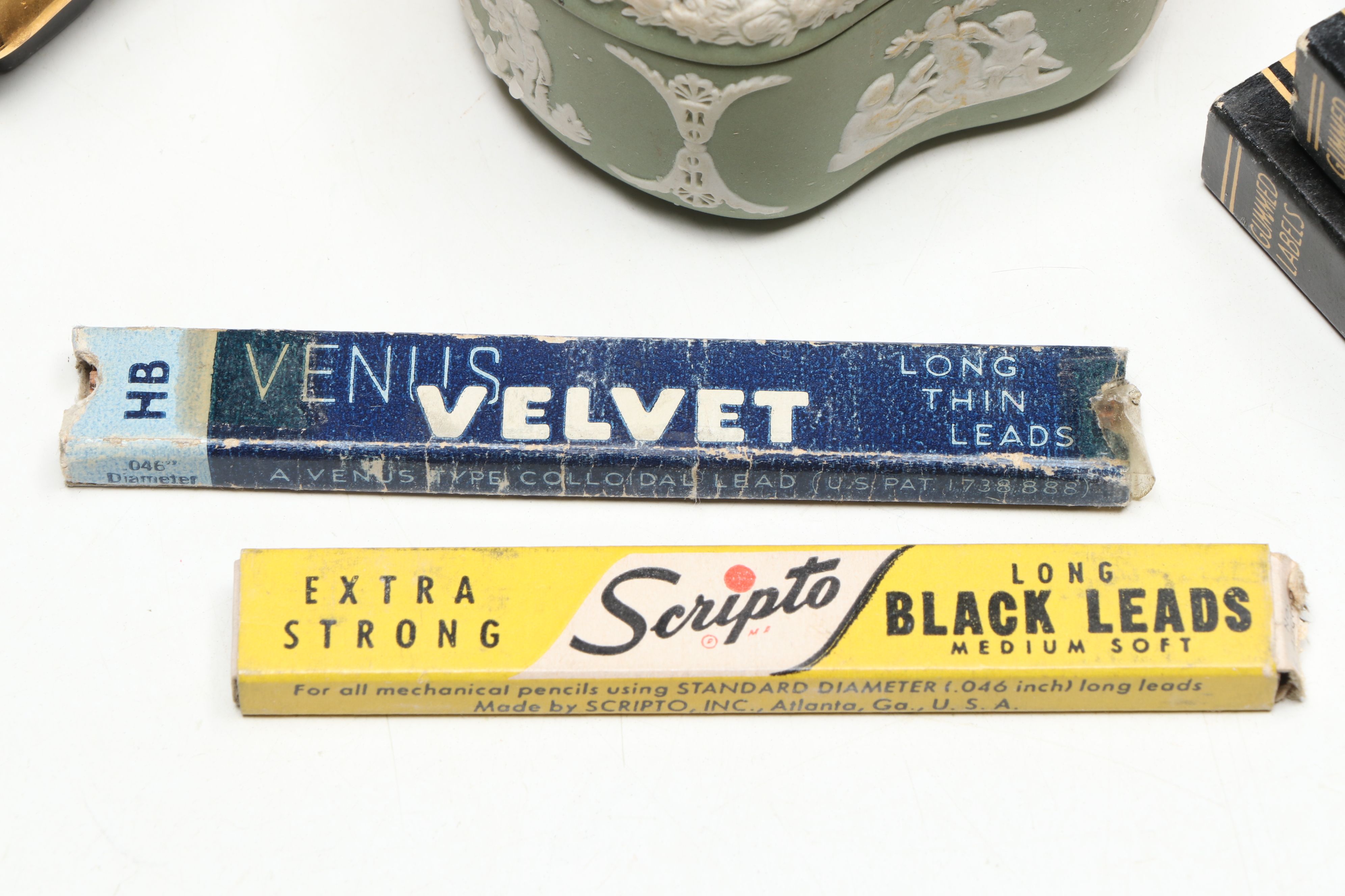 Ardleigh Elliott & Sons Nutcracker Music Box with Wedgwood and Other Table Décor