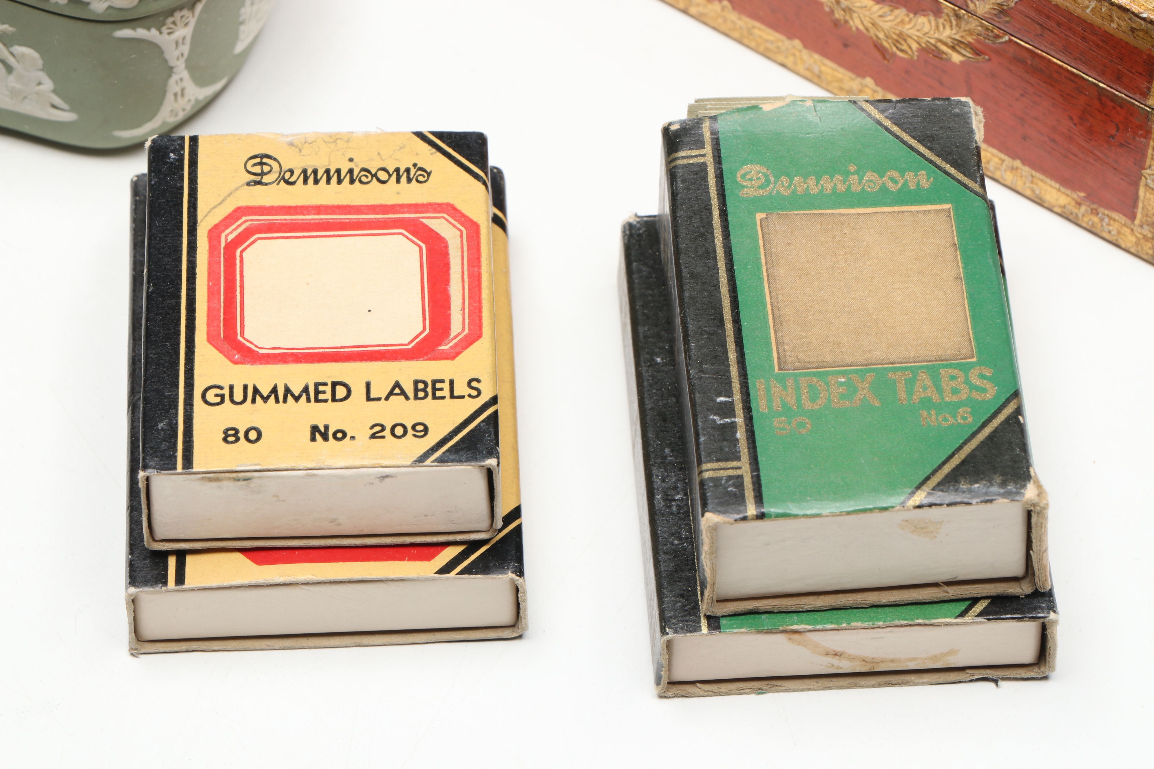 Ardleigh Elliott & Sons Nutcracker Music Box with Wedgwood and Other Table Décor