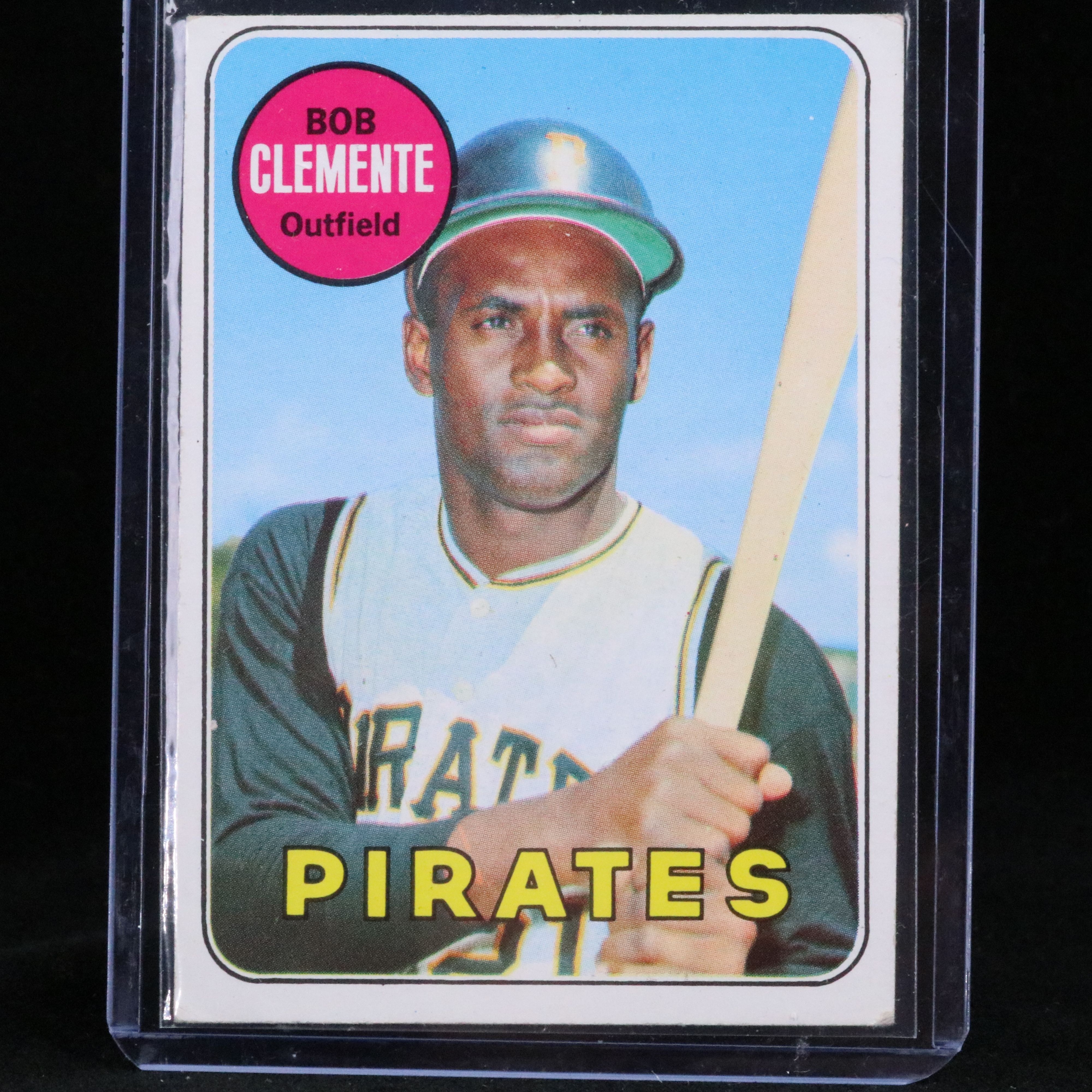 1969 Topps Roberto Clemente Pittsburgh Pirates Baseball Card