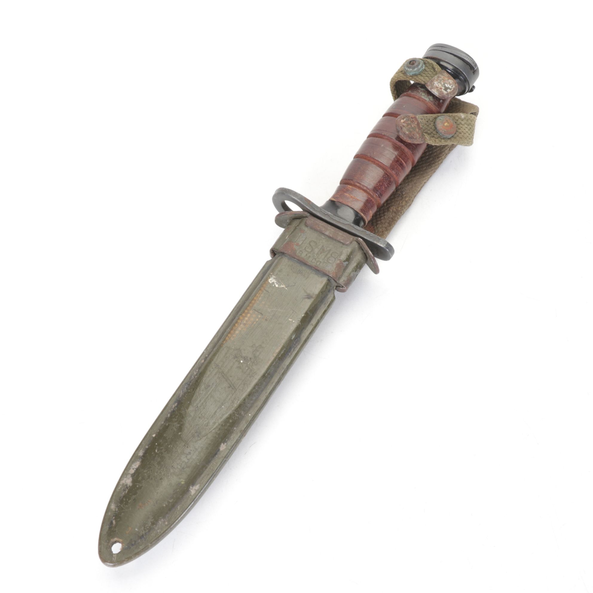 Kiffe M4 Bayonet Knife with M8 Sheath, Mid-20th Century