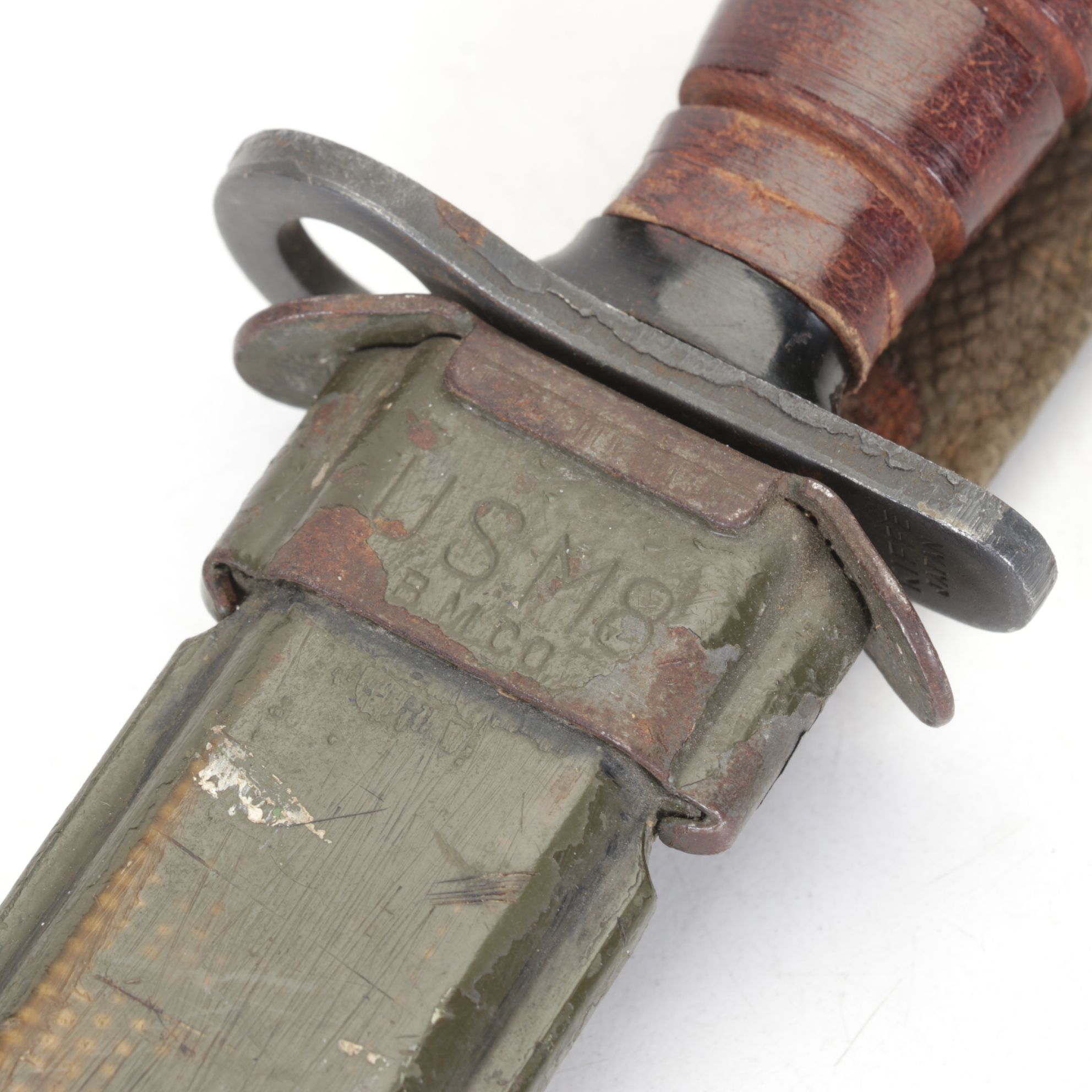 Kiffe M4 Bayonet Knife with M8 Sheath, Mid-20th Century