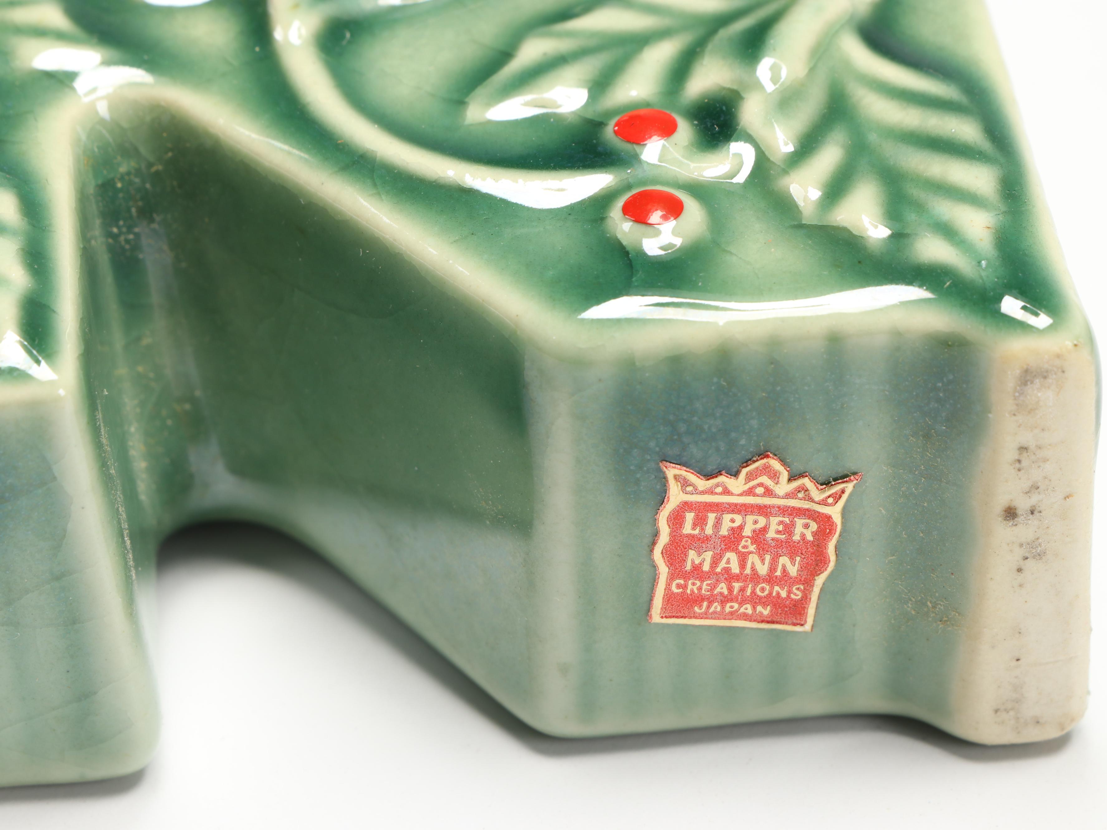 Louisville Stoneware Mr. and Mrs. Claus Figurines with Other Seasonal Décor