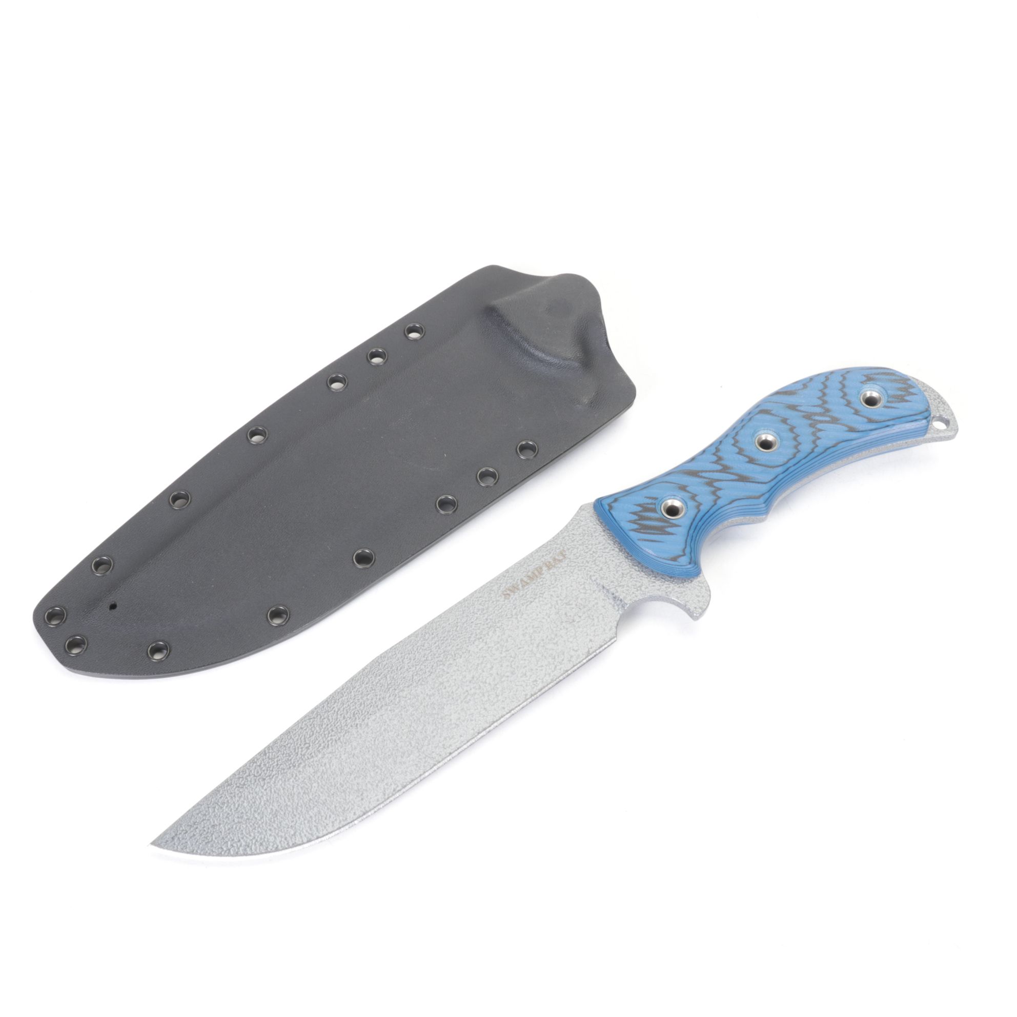 Busse "Mega Ratweiler" Clip Point Knife with Sheath