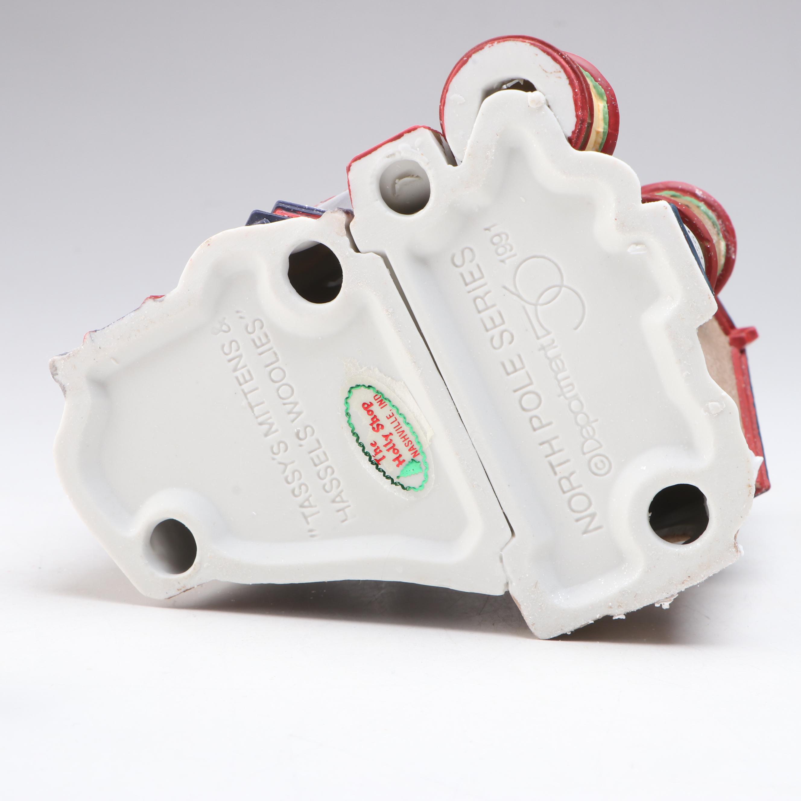 Department 56 "Testing The Toys" with More North Pole Series Sets