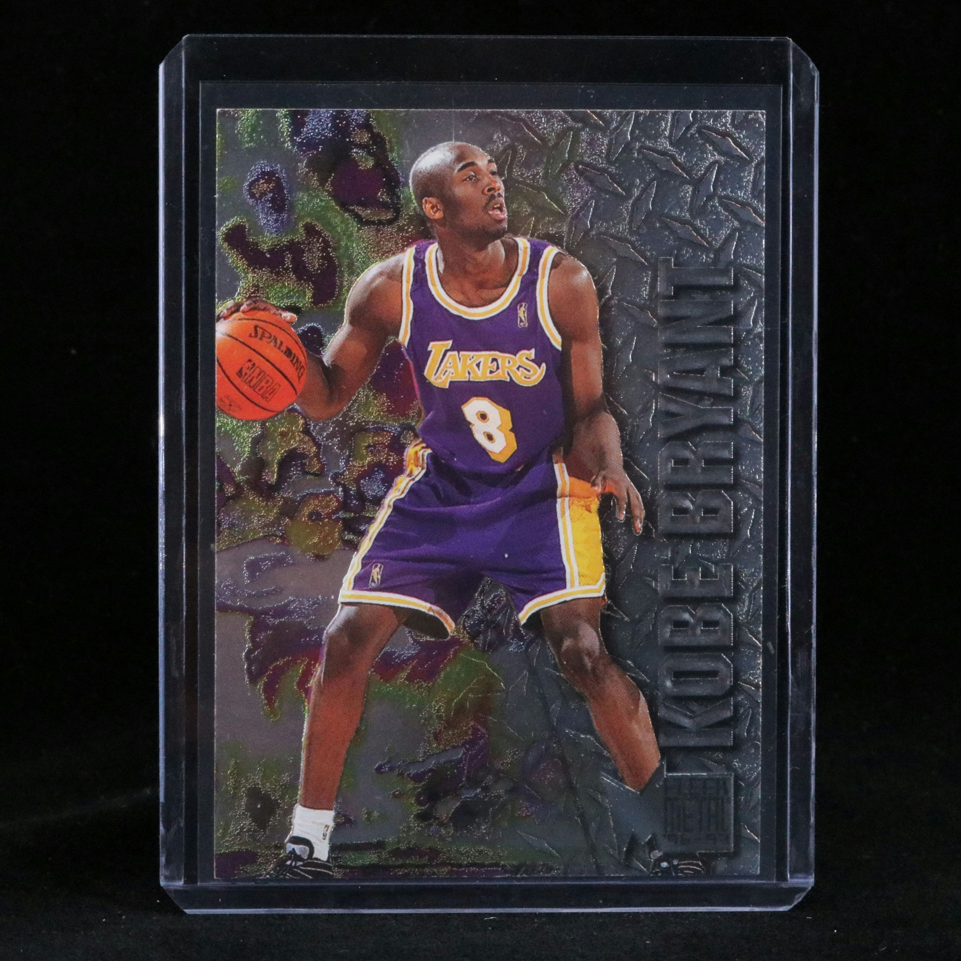 1996-97 Fleer Metal Kobe Bryant Los Angeles Lakers Rookie Card