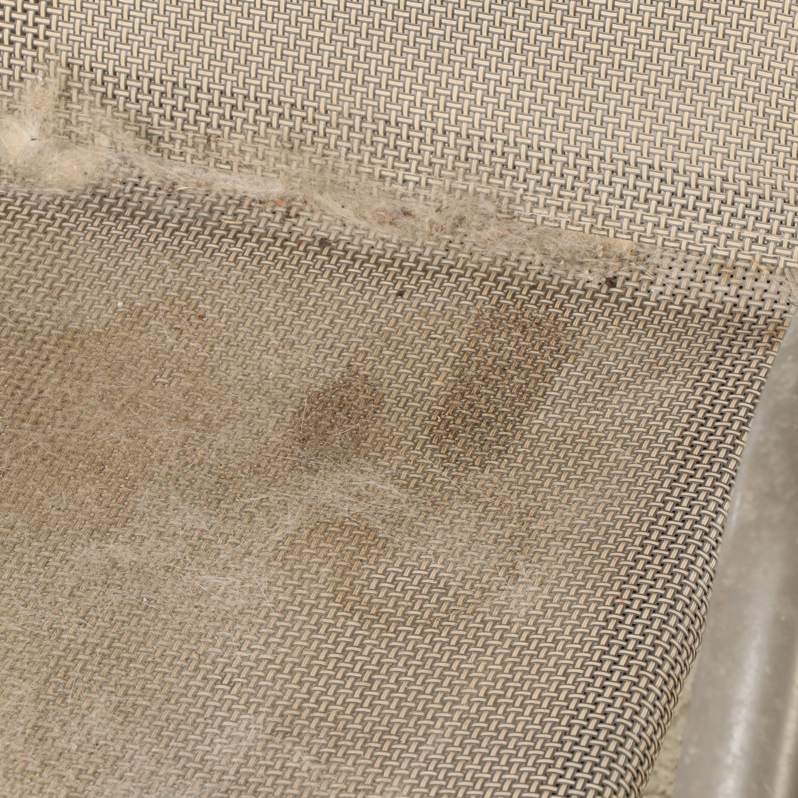 Four Aluminum Framed Patio Armchairs