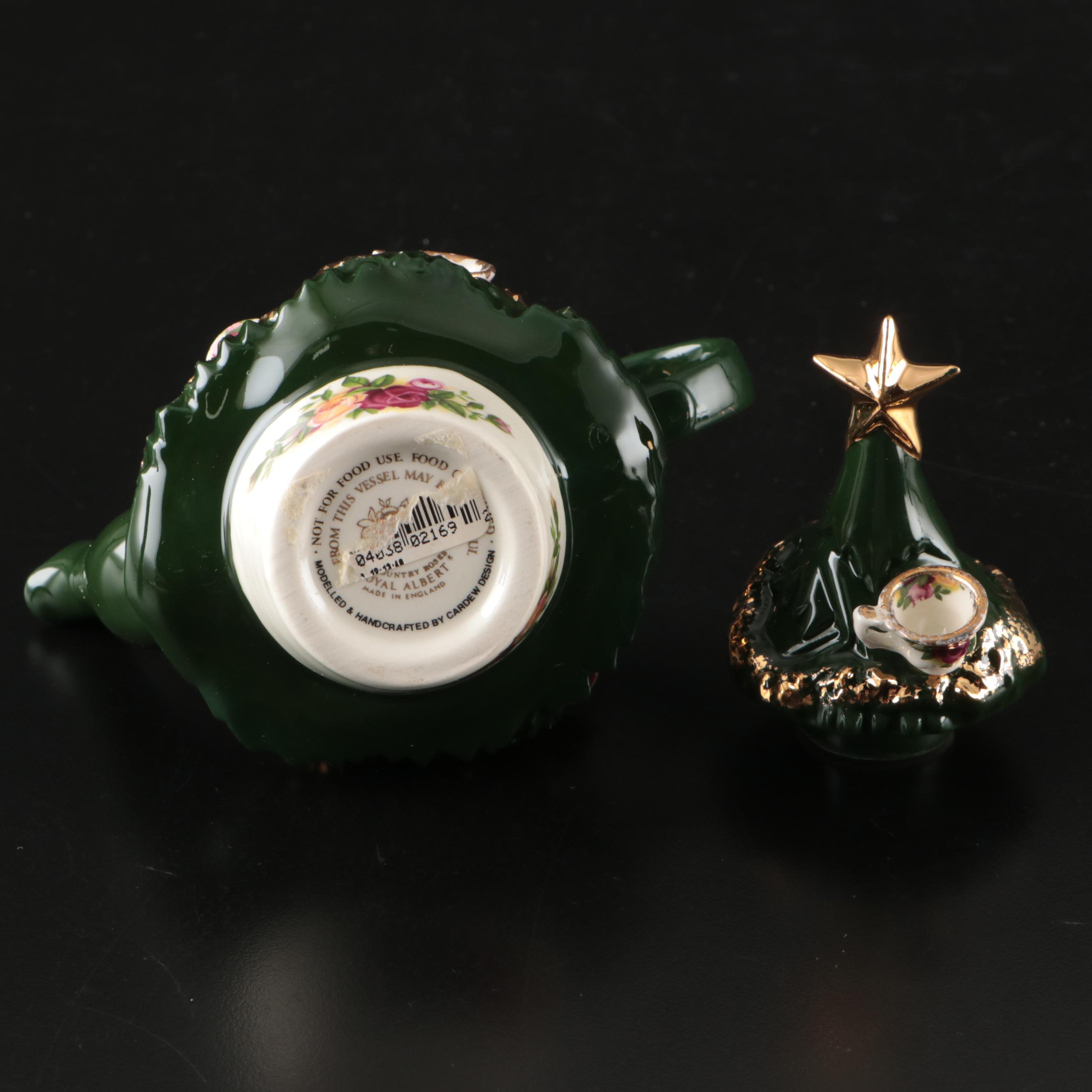 Royal Albert "Seasons of Colour" Porcelain Salad Plates with Tableware