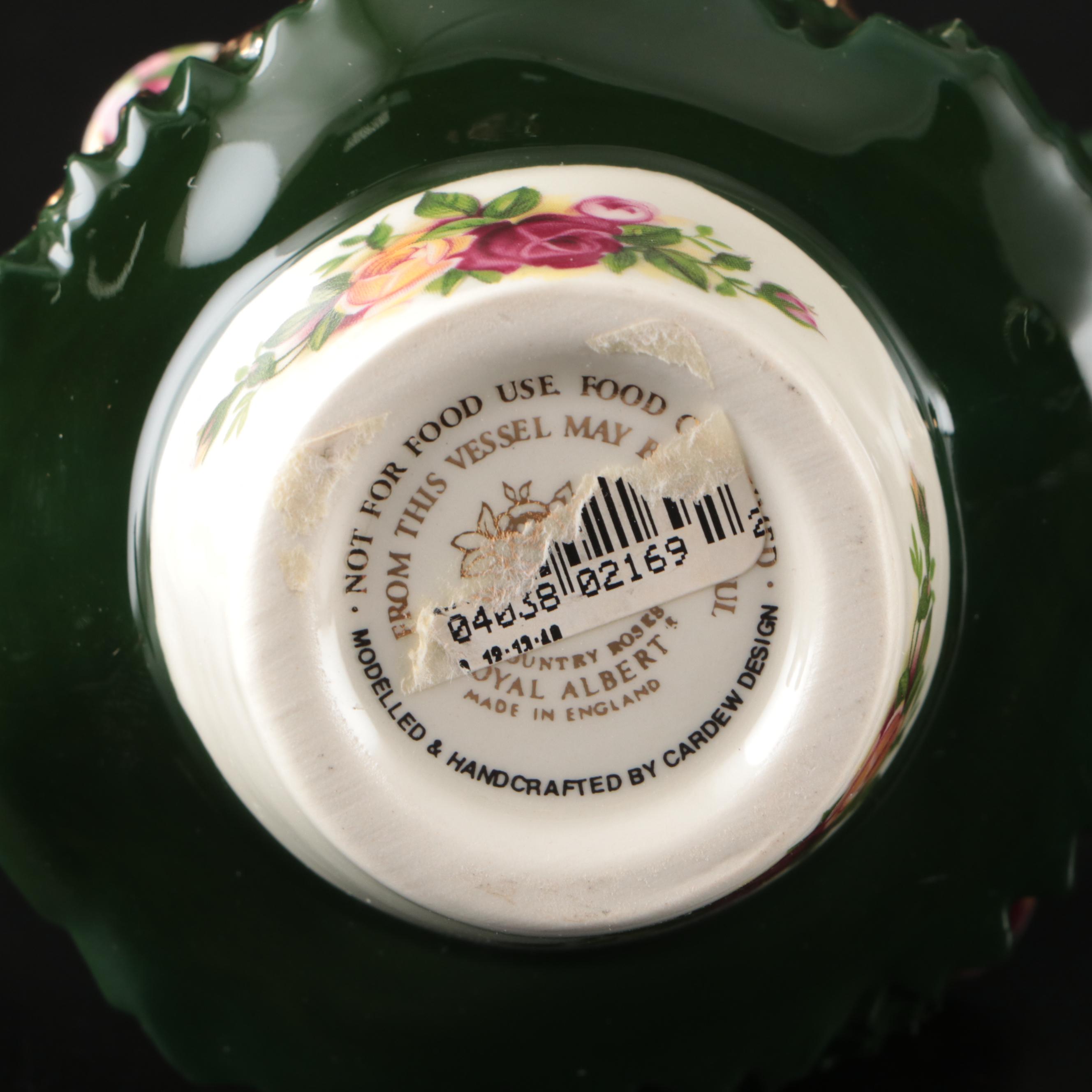 Royal Albert "Seasons of Colour" Porcelain Salad Plates with Tableware