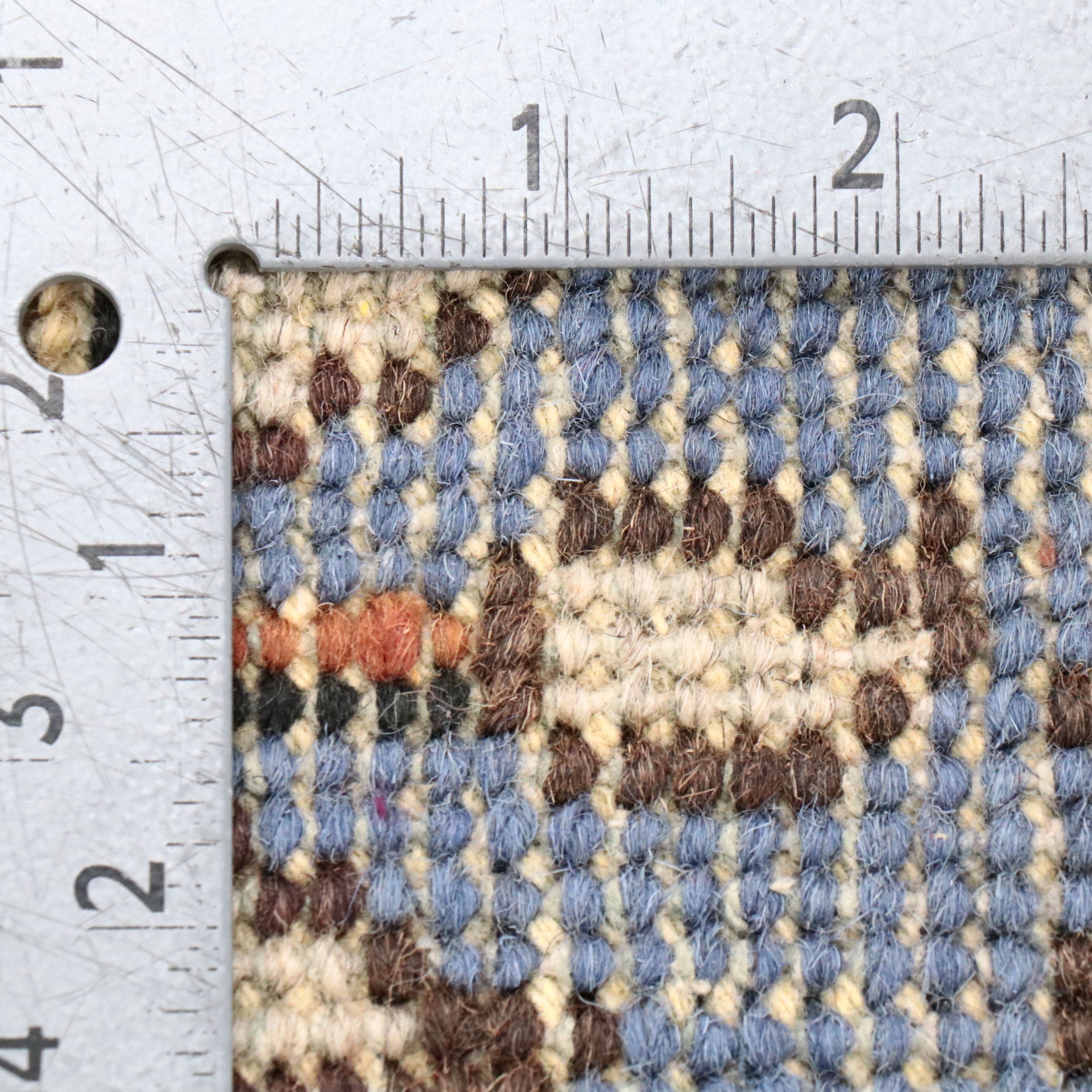 2'6 x 8'2 Hand-Knotted Indian Pictorial Carpet Runner