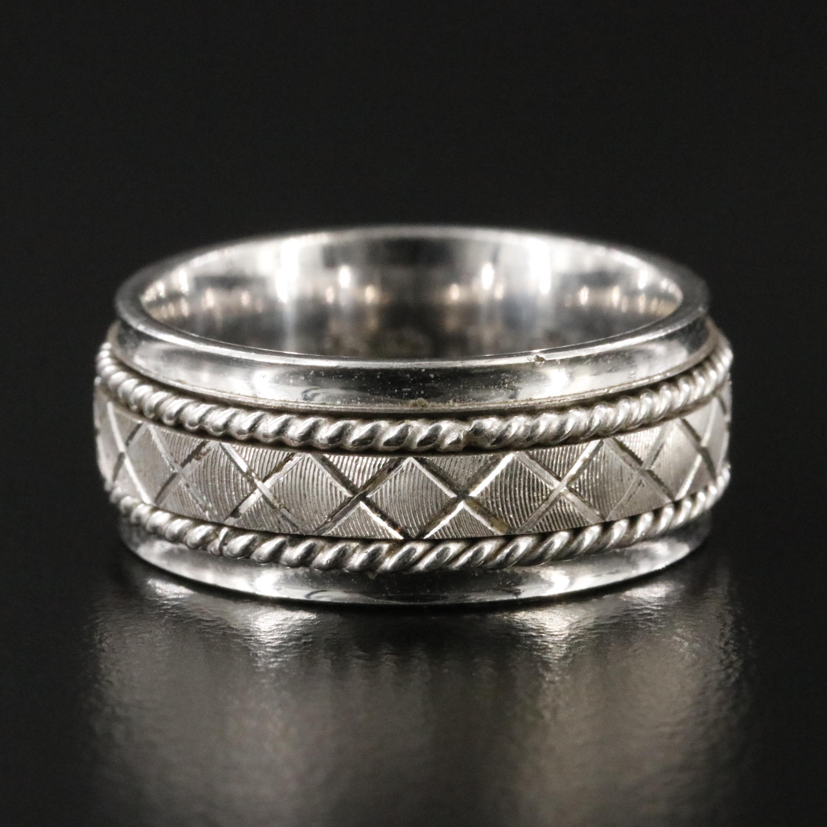 Sterling Spinner Ring