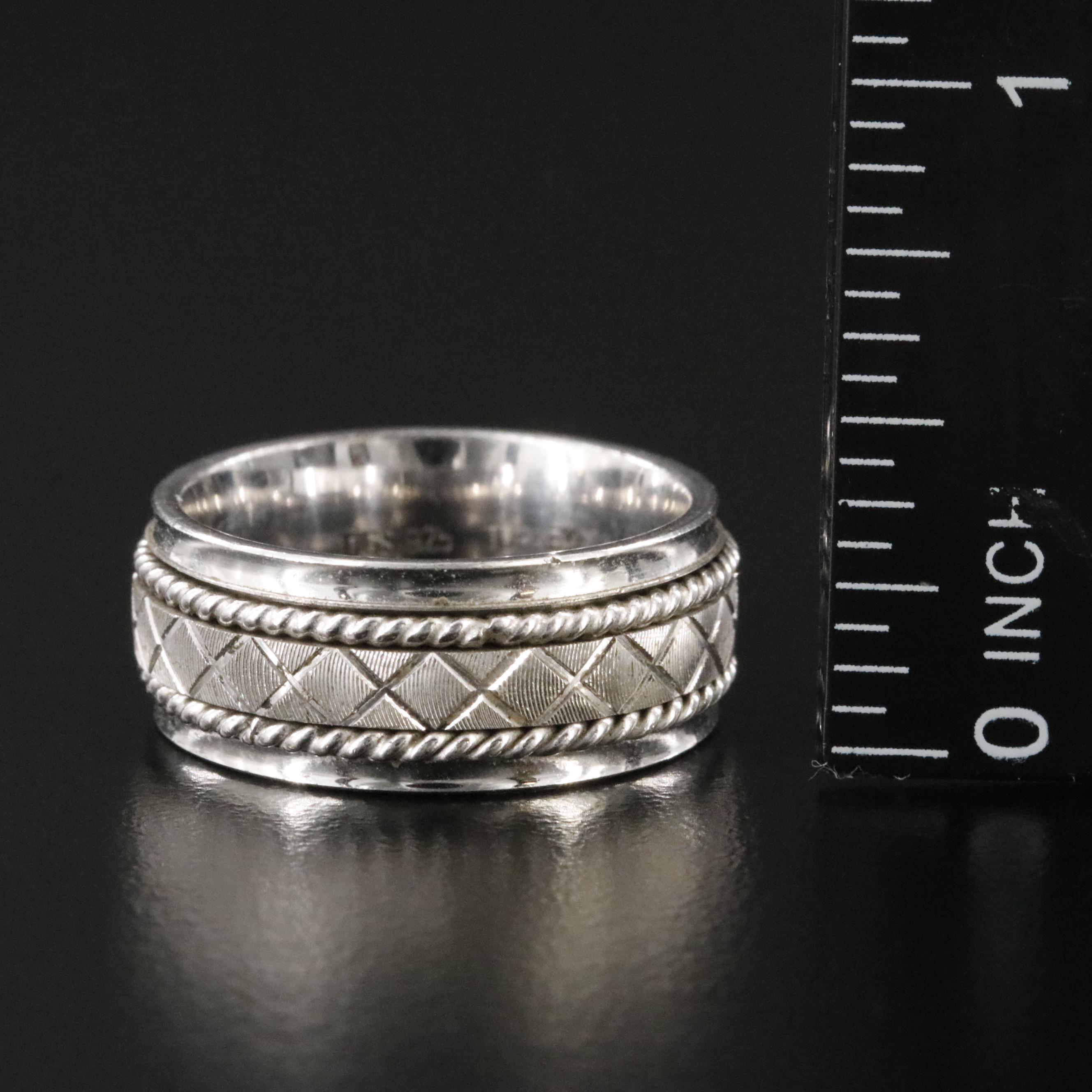 Sterling Spinner Ring