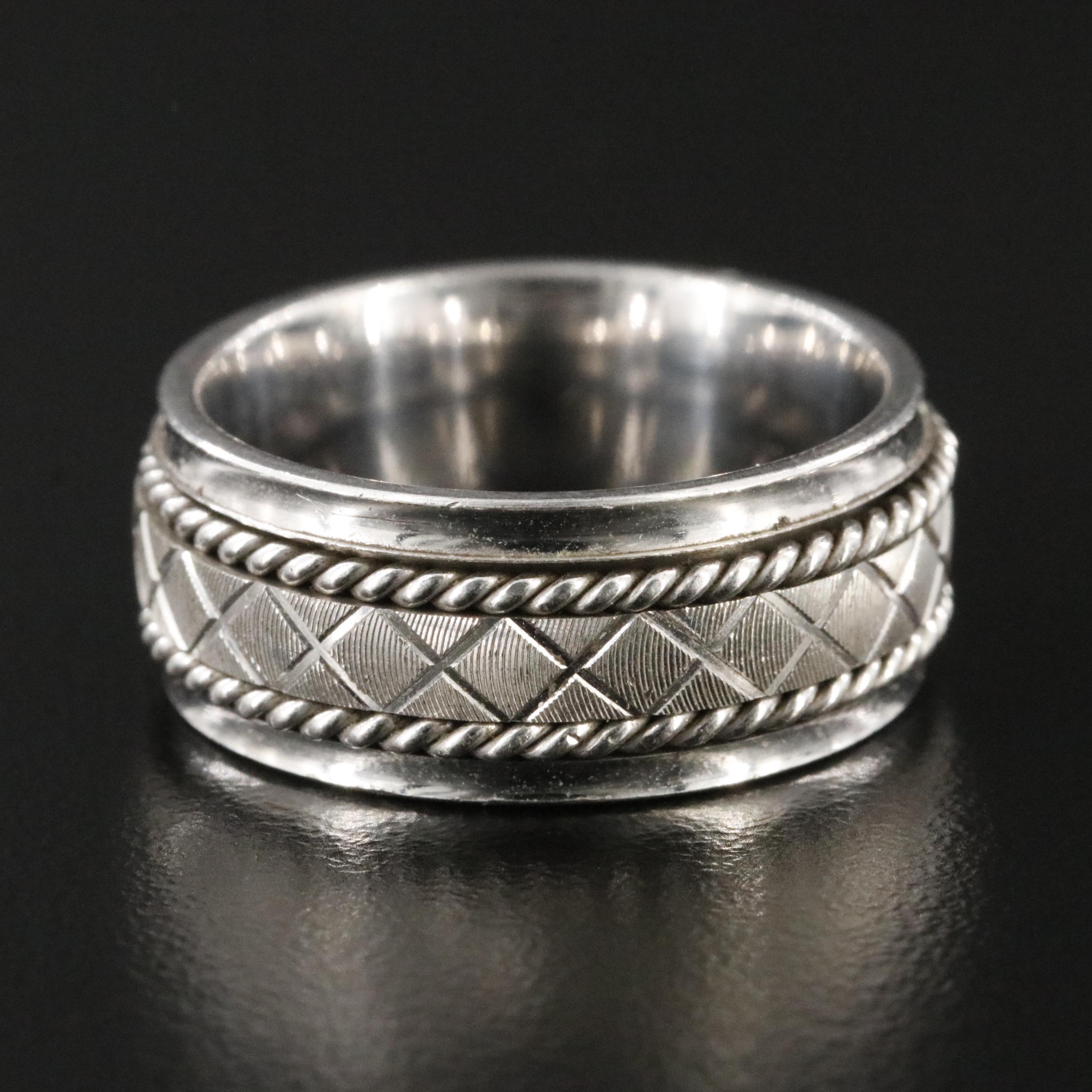 Sterling Spinner Ring