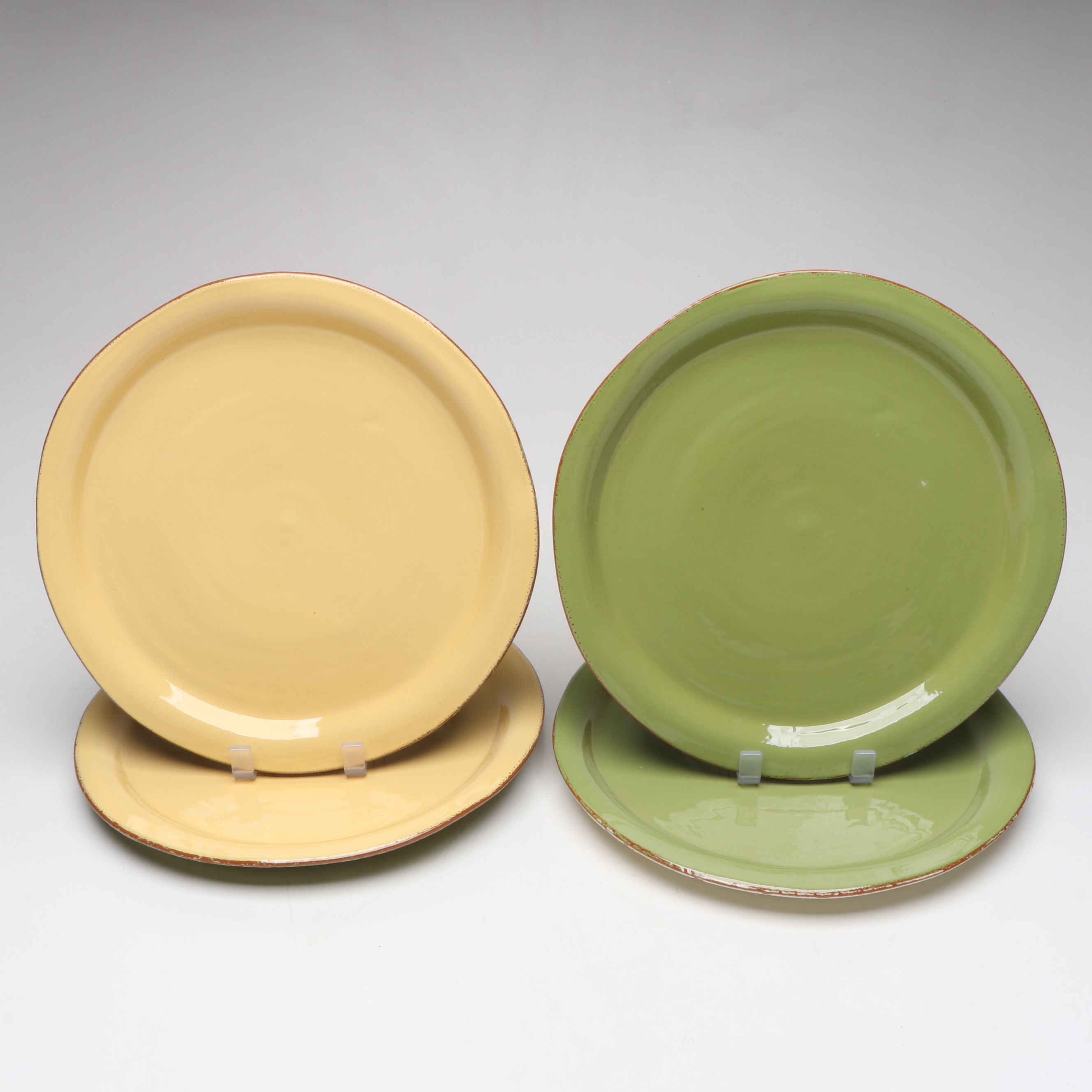 Italian Vietri "Cucina Fresca" Ceramic Dinnerware with Baking Dishes