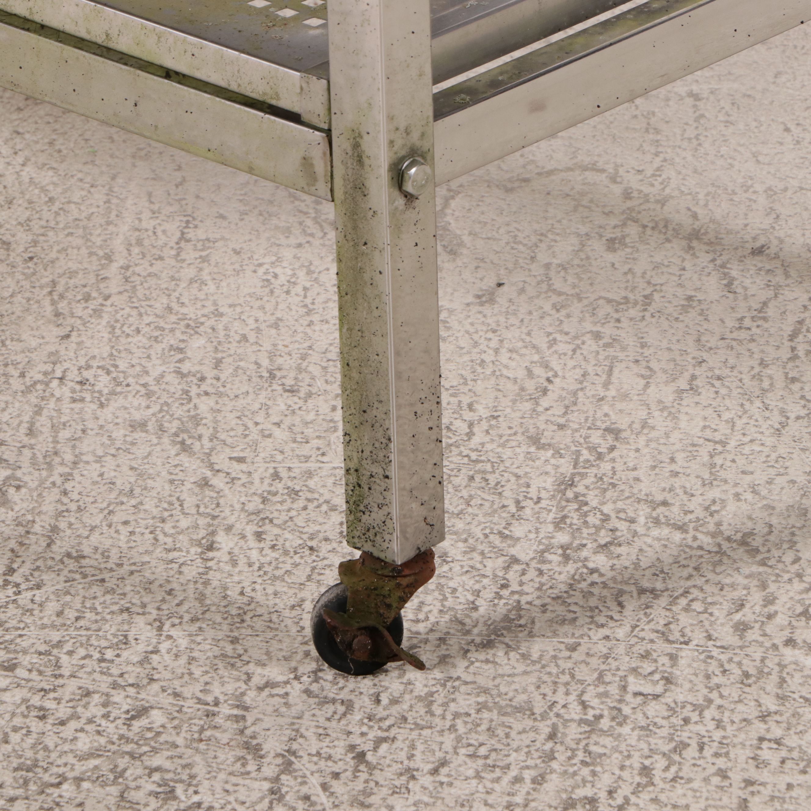 Industrial Style Stainless Steel Kitchen Island with Sink and Kitchen Cart