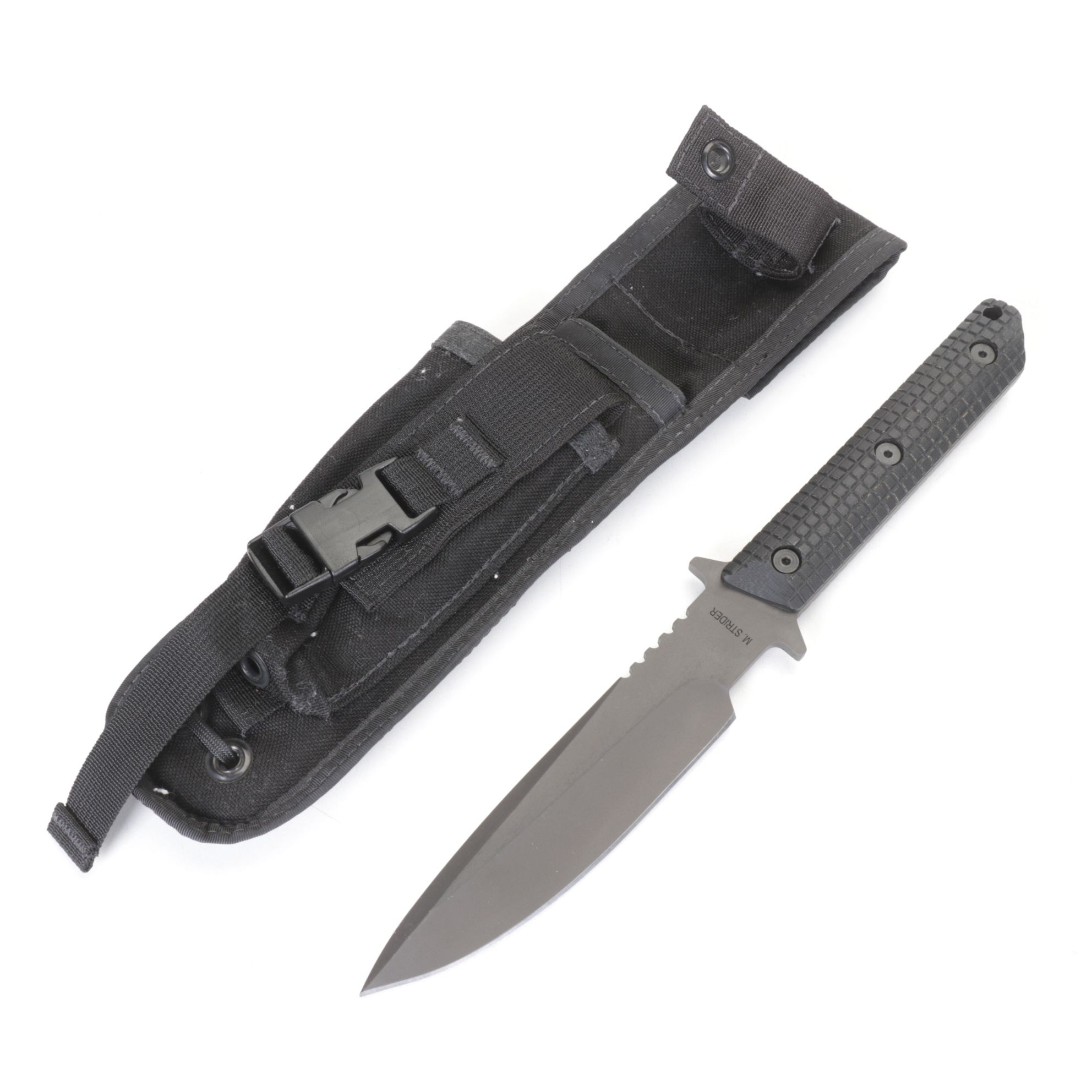 Mick Strider Tactical Fixed Blade Knife with Sheath
