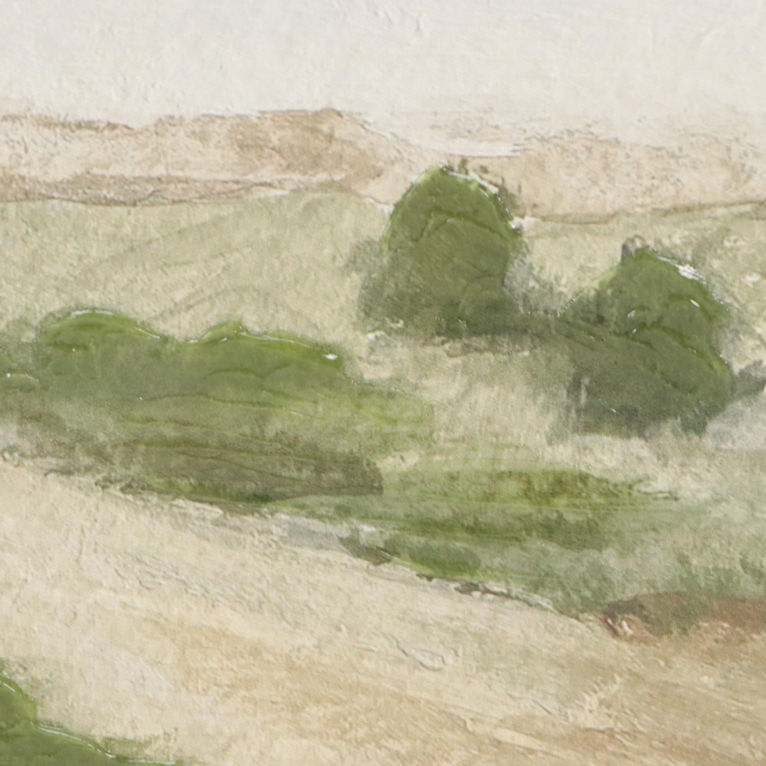 Embellished Giclée After Pamela Munger of Rural Landscape, 21st Century