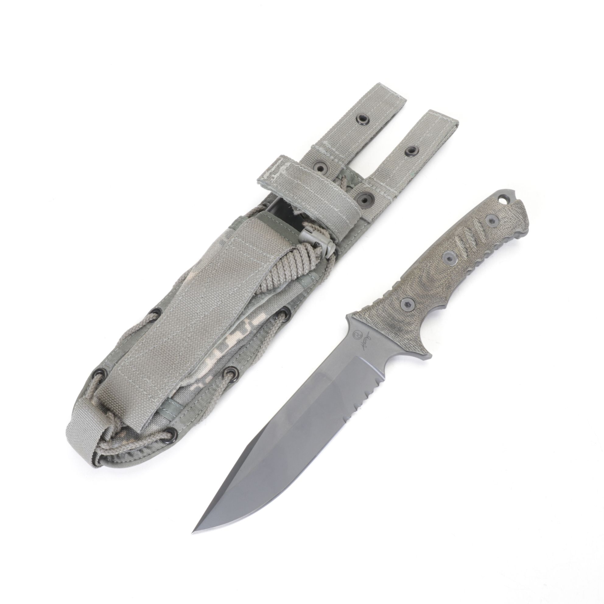 Chris Reeve "Pacific" Fixed Blade Knife With Sheath