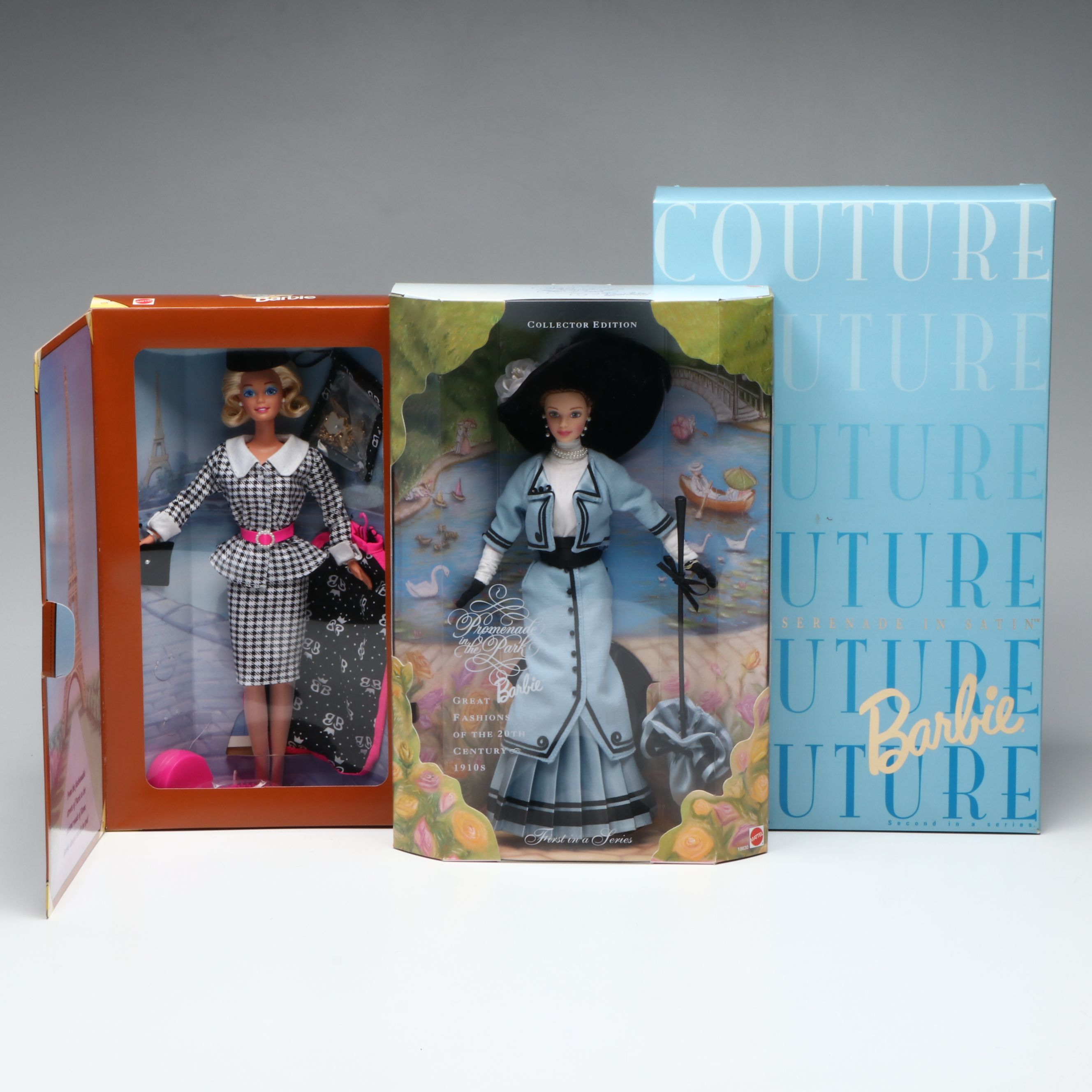 Barbie "Promenade in the Park", "Serenade in Satin", and Other Barbie Doll