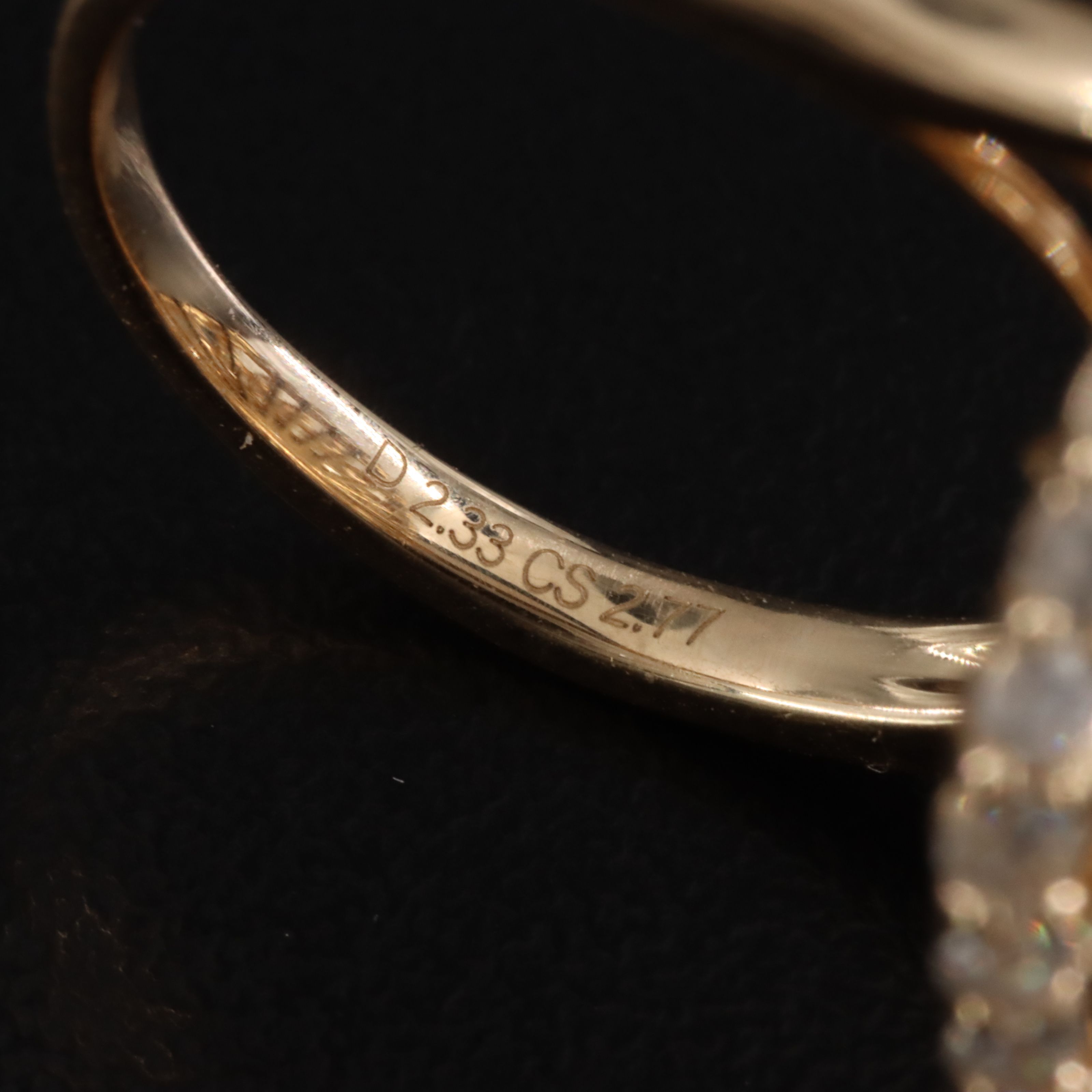 14K 2.77 CT Emerald and 2.33 CTW Diamond Ring