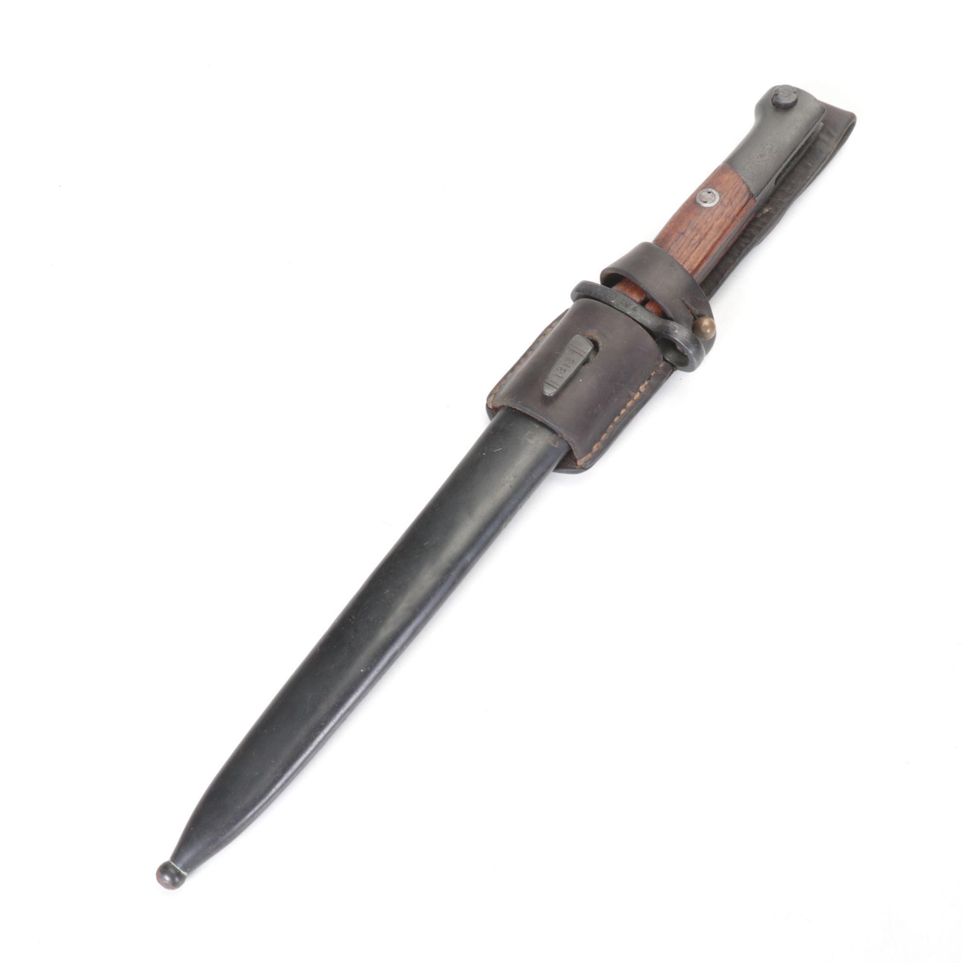 M1948 Bayonet with Leather Sheath, Mid-20th Century