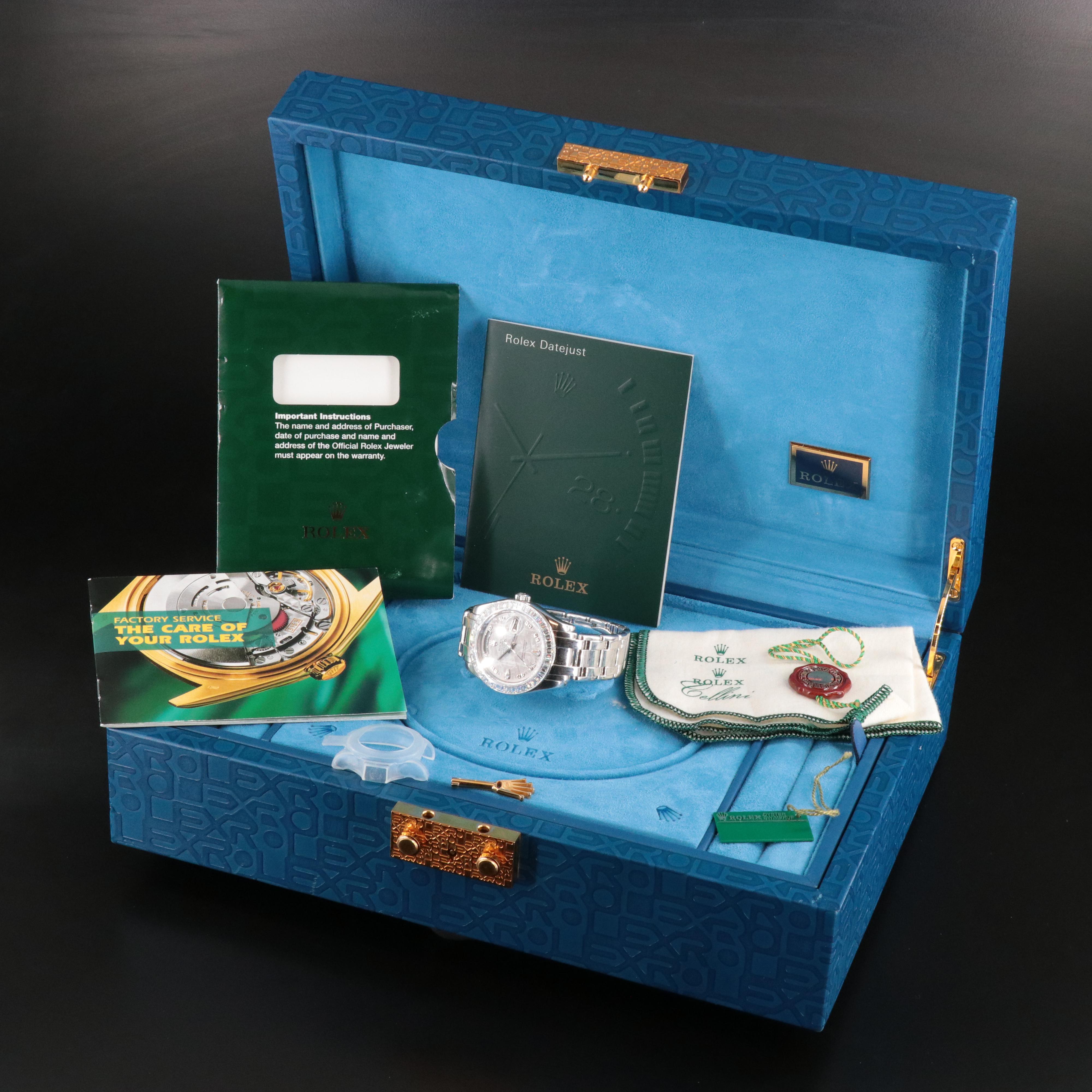 Rolex Day-Date Meteorite Dial Platinum Masterpiece "Special Edition" Watch