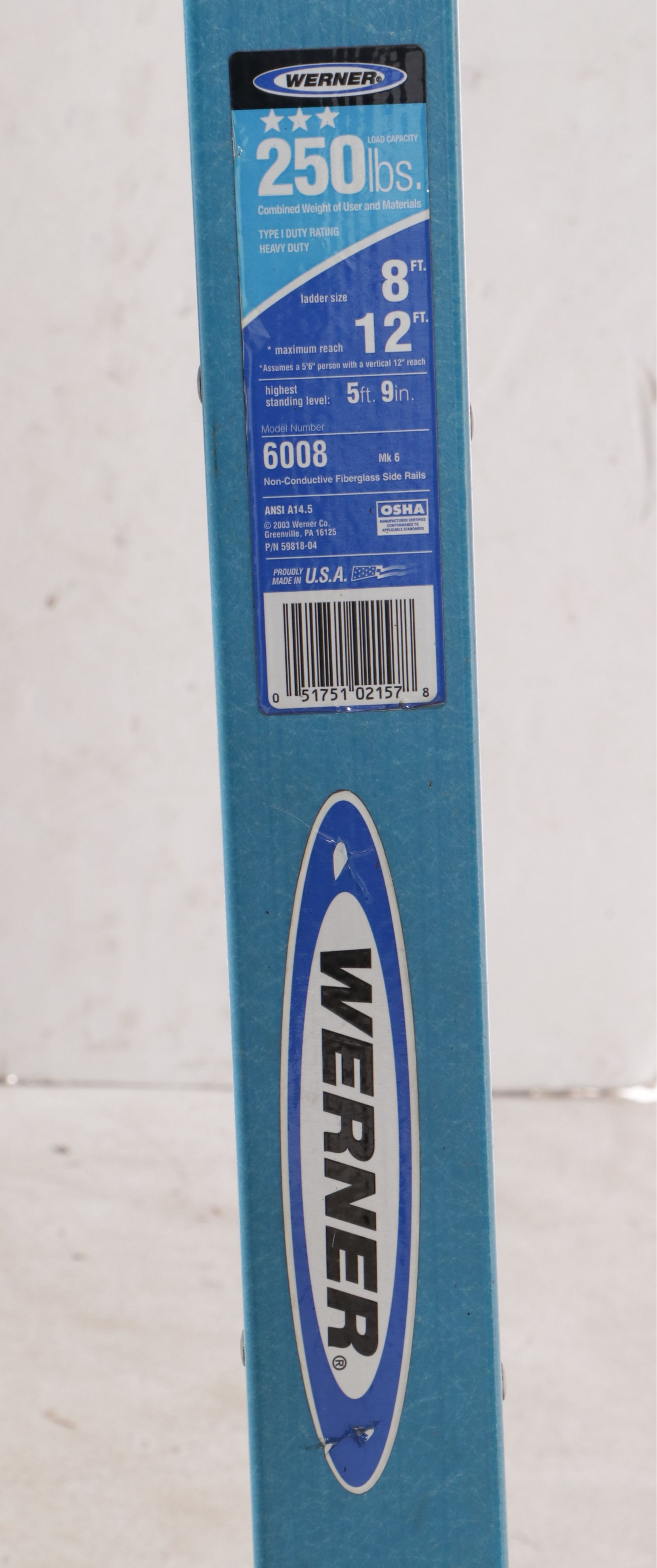 Werner 8' Step Ladder