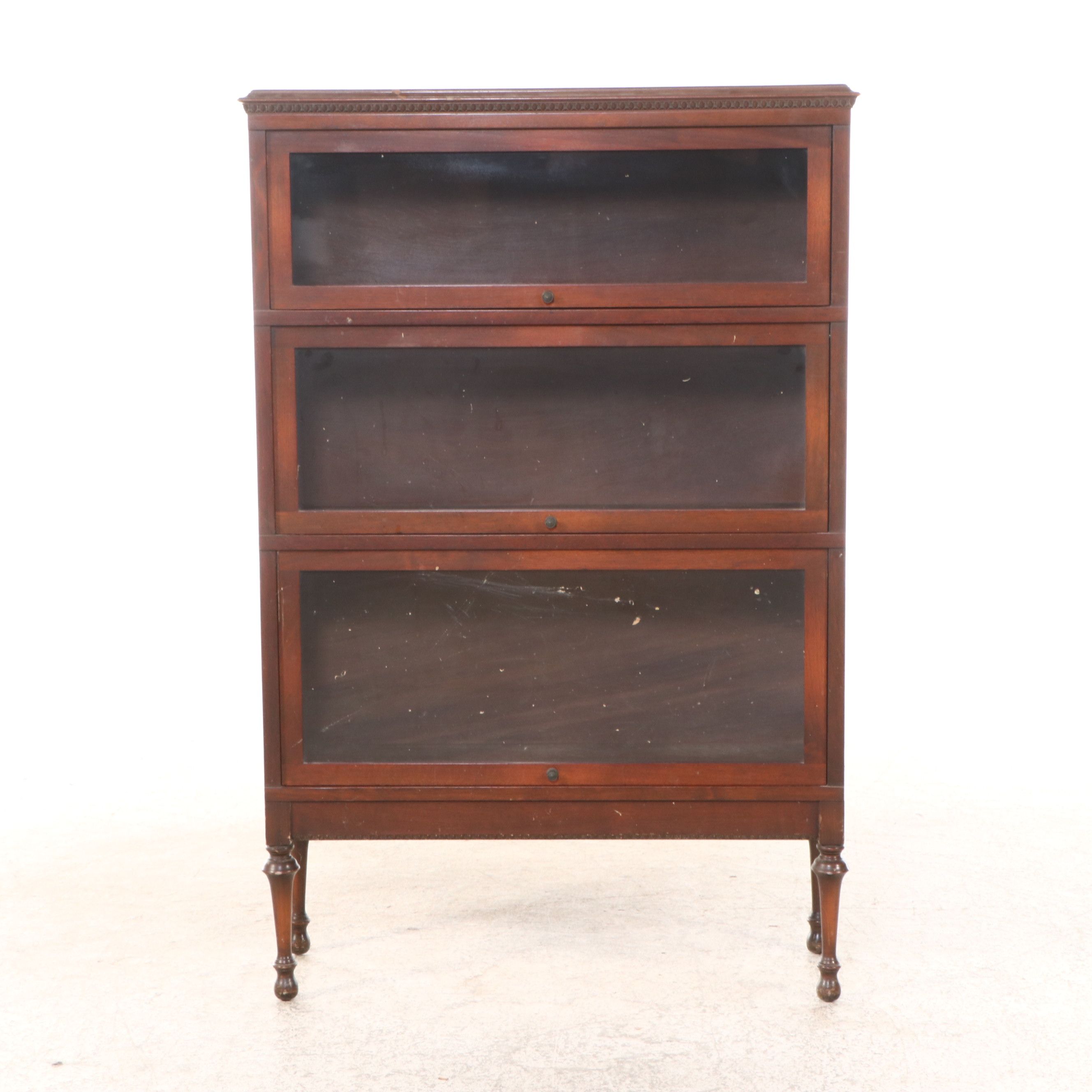 Globe-Wernicke Mahogany Barrister Bookcase, Early 20th Century
