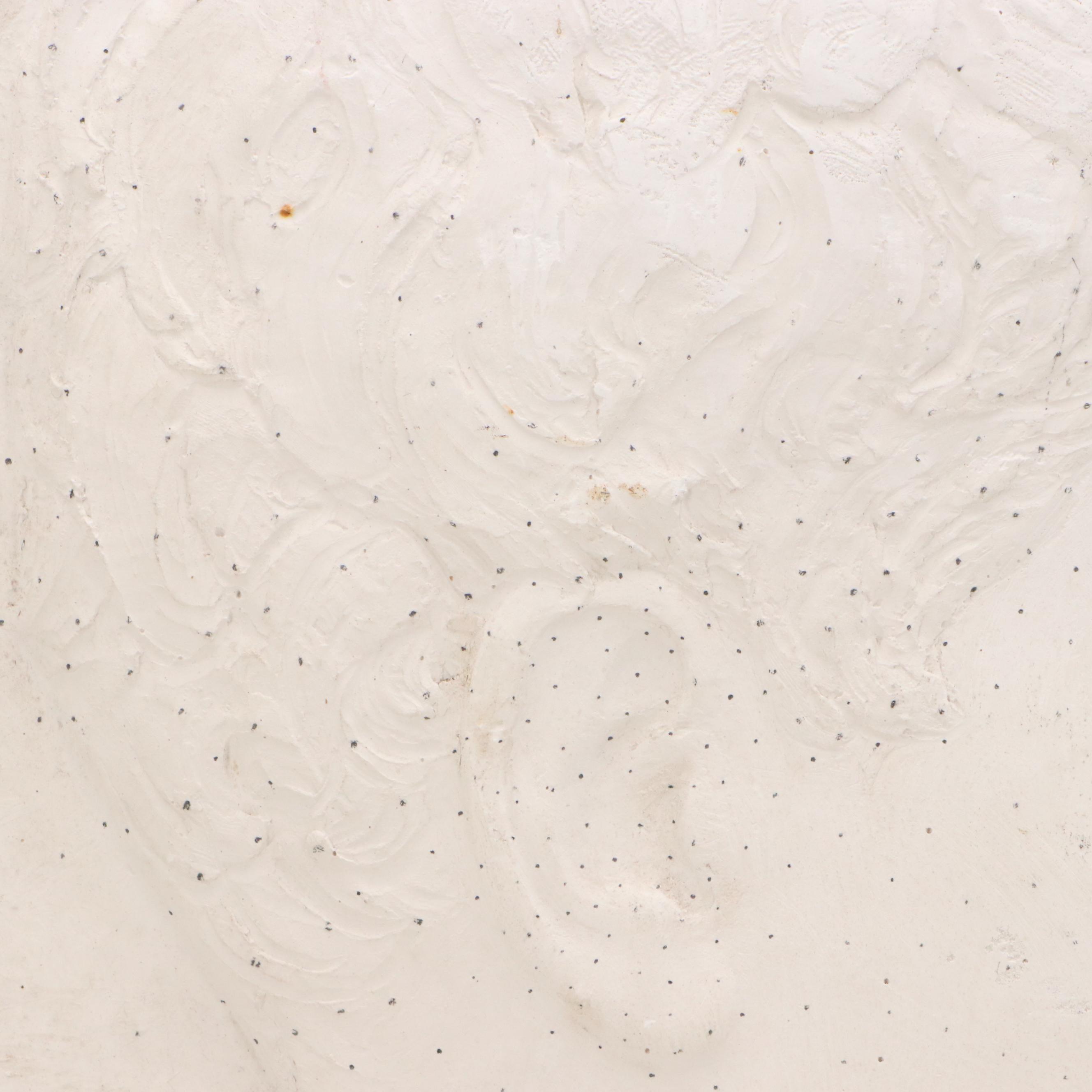 Chester Beach Cast Concrete Memorial Bas-Relief Panel and Associated Mold