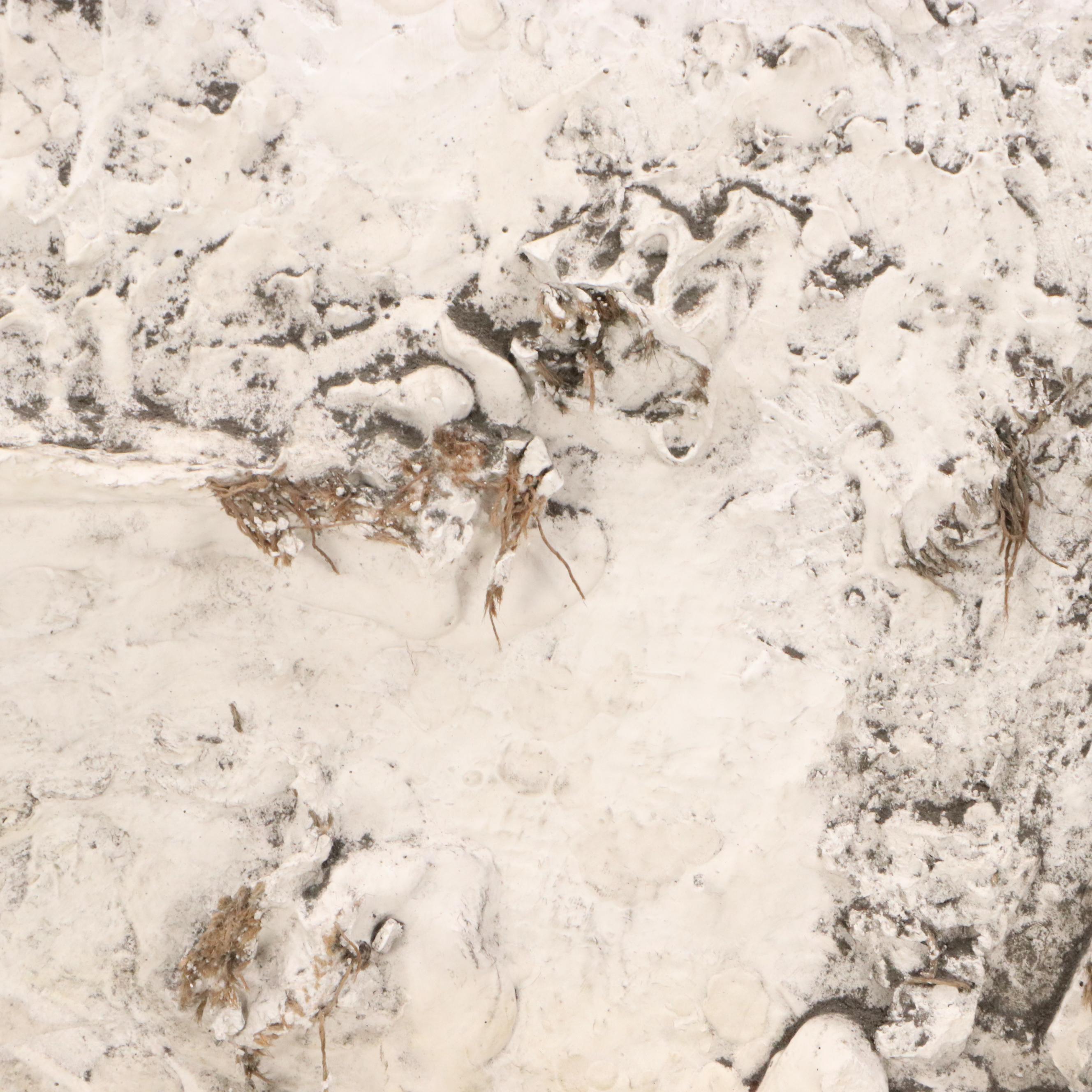 Chester Beach Cast Concrete Memorial Bas-Relief Panel and Associated Mold