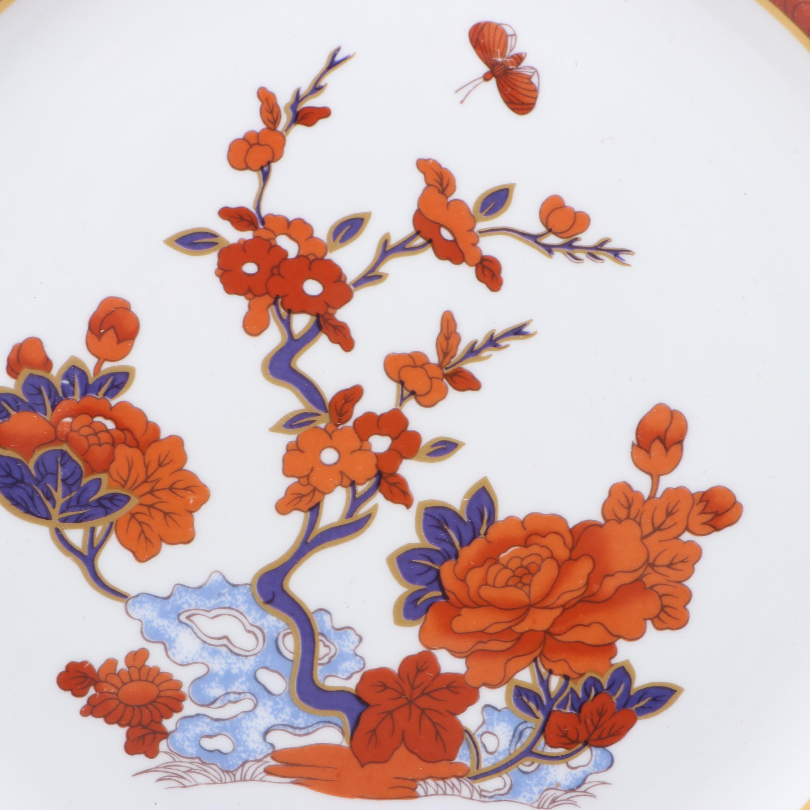 Spode "Shima" Bone China Dinner Plate and Kütahya Porselen Plate