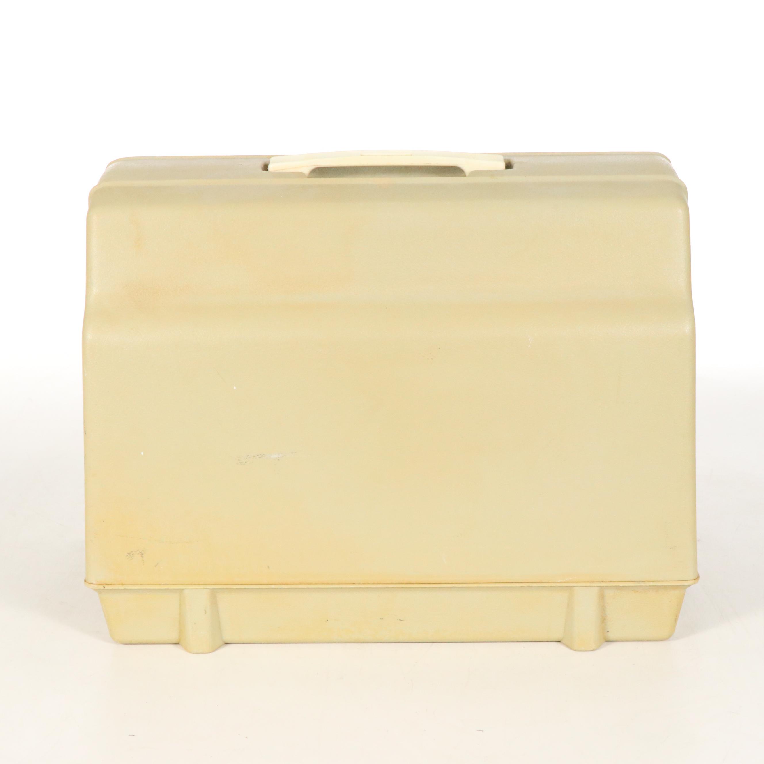 Sears Kenmore Electric Sewing Machine with Portable Case and Notions