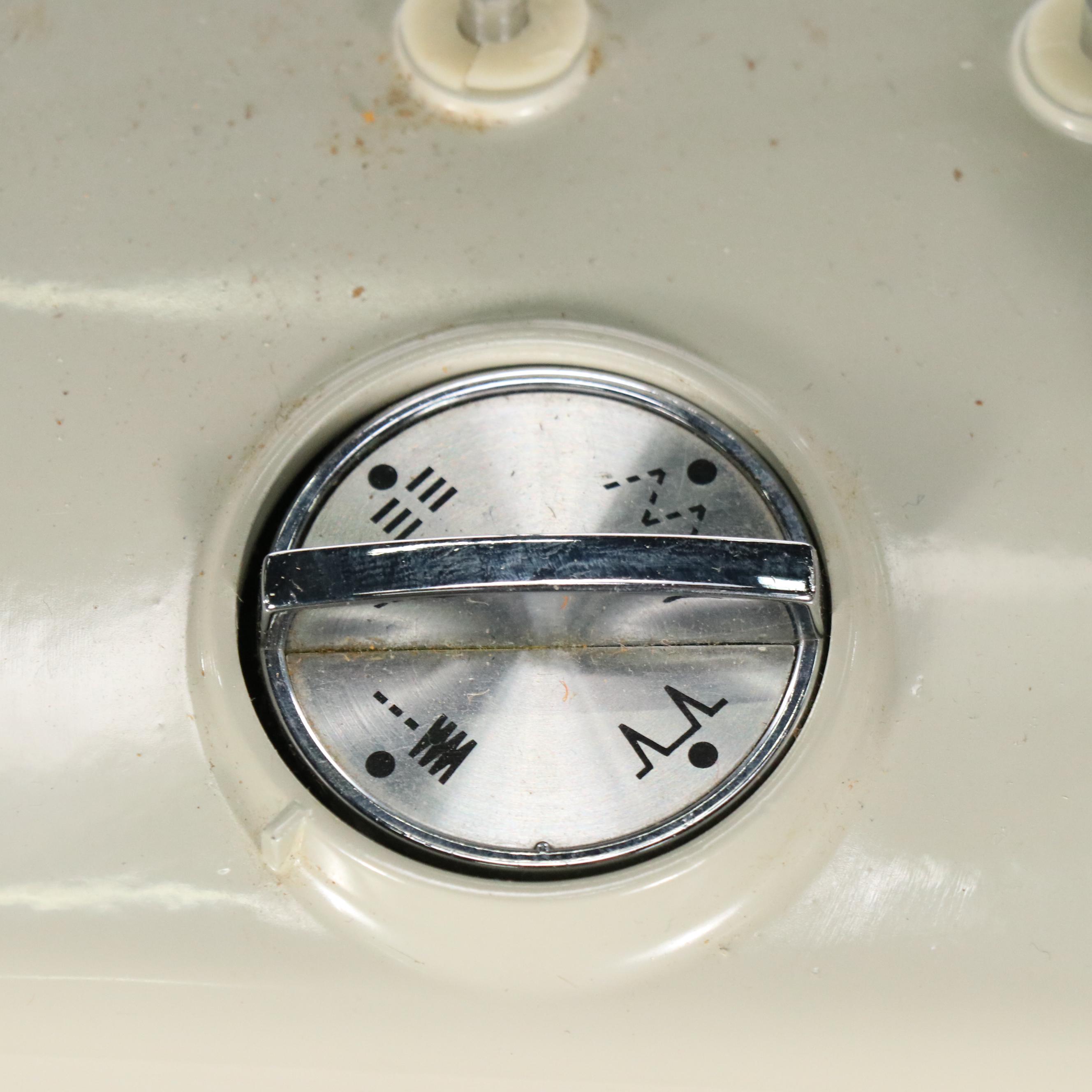 Sears Kenmore Electric Sewing Machine with Portable Case and Notions