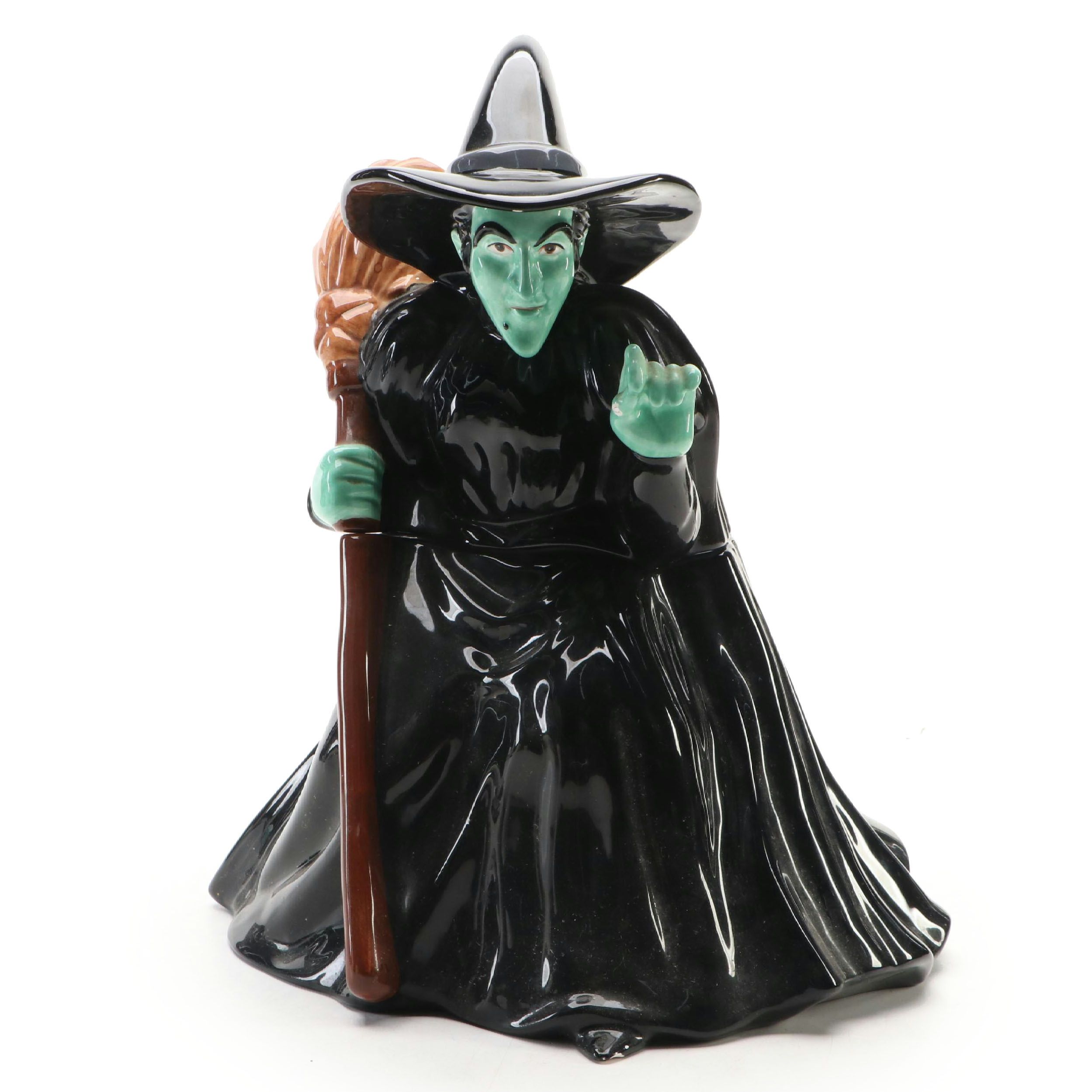Warner Bros. Studio Wicked Witch of the West Ceramic Cookie Jar