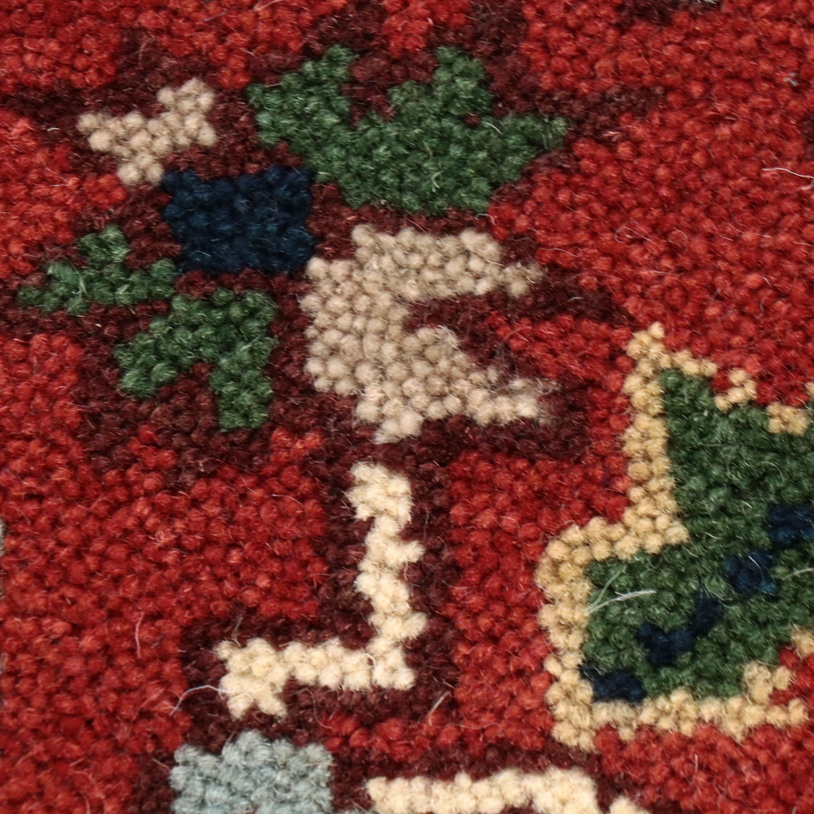 3' x 5'2 Hand-Knotted Indo-Persian Heriz Area Rug