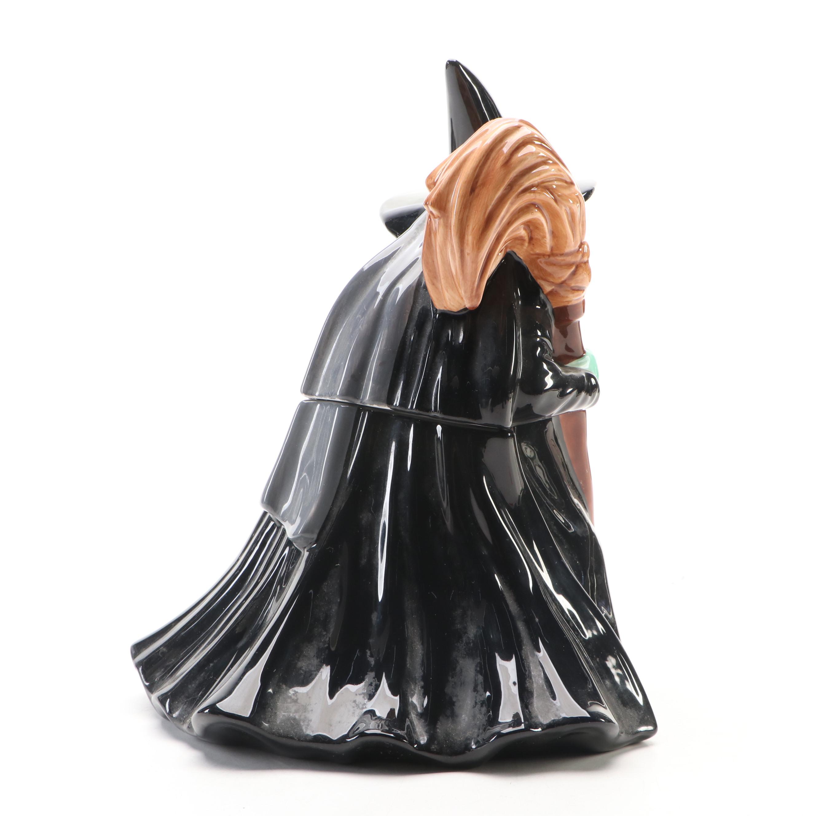 Warner Bros. Studio Wicked Witch of the West Ceramic Cookie Jar