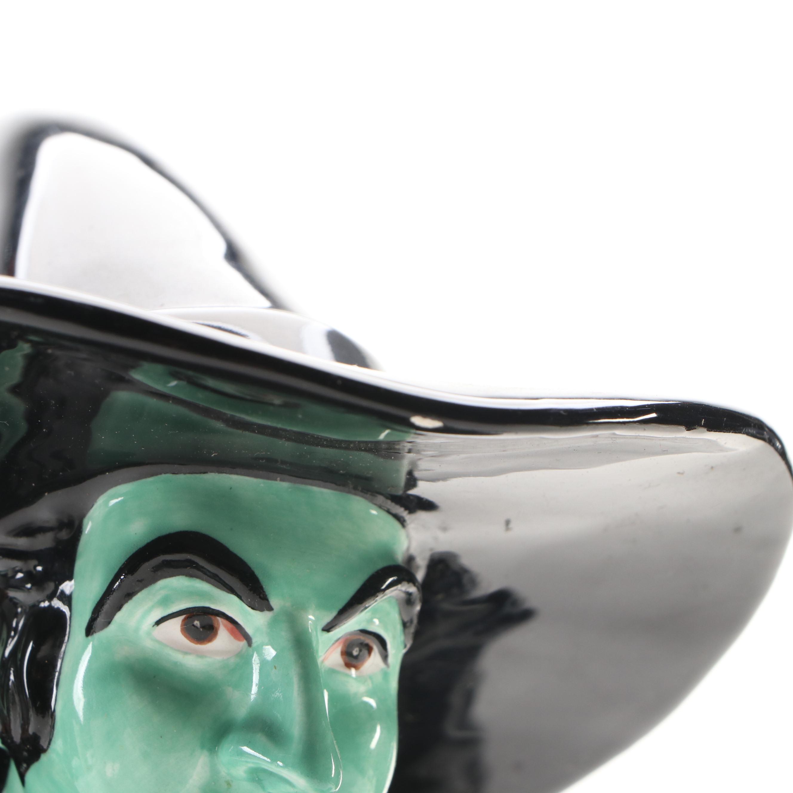 Warner Bros. Studio Wicked Witch of the West Ceramic Cookie Jar