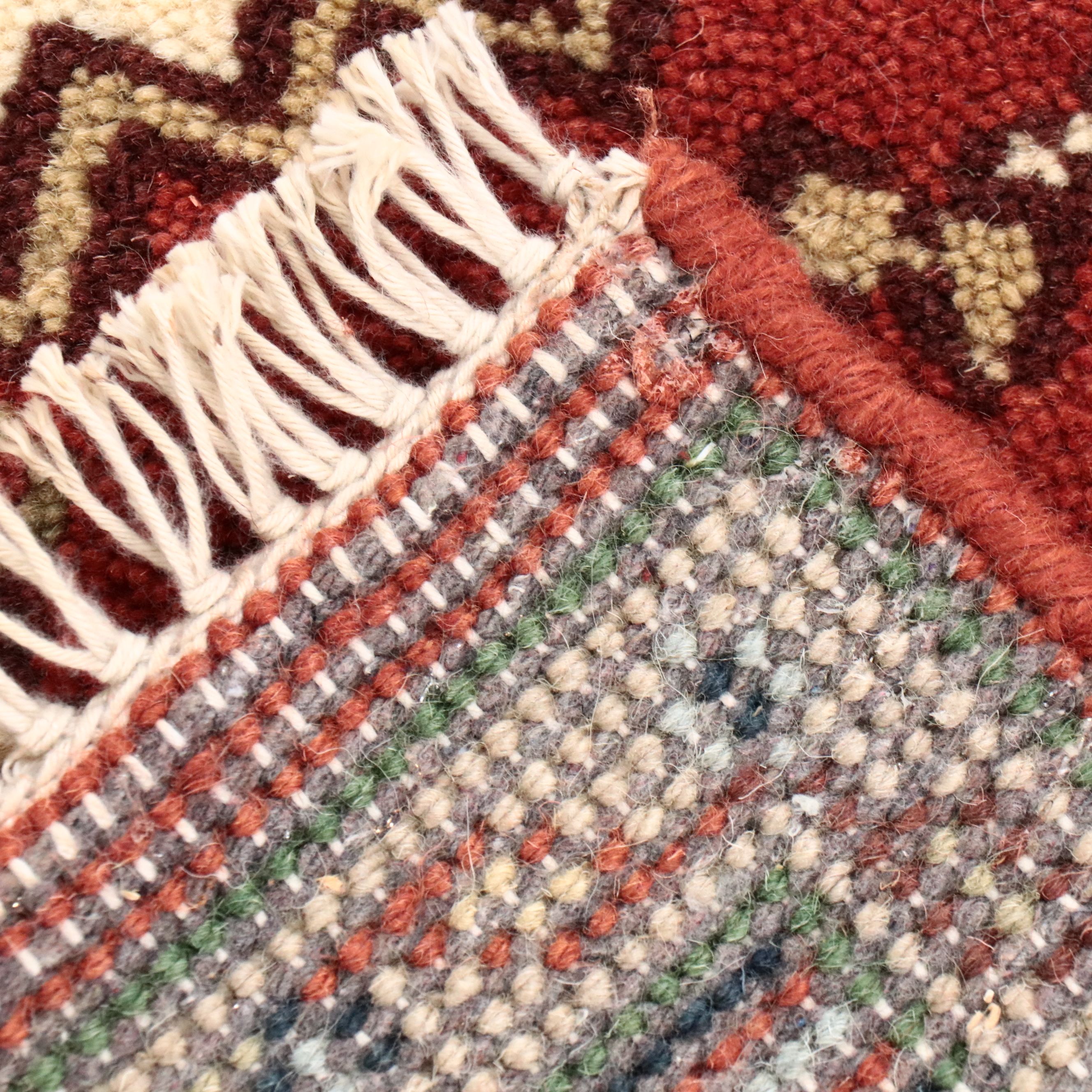 3' x 5'2 Hand-Knotted Indo-Persian Heriz Area Rug