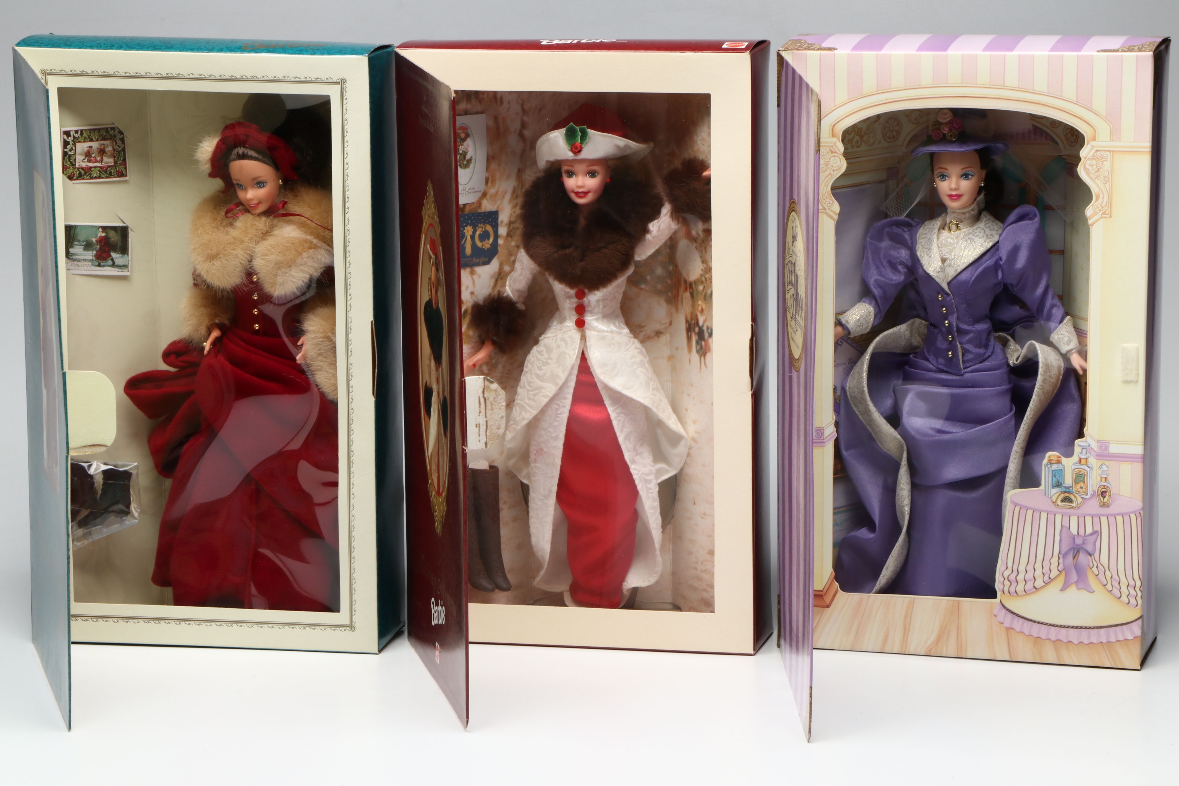 Barbie "Mrs. P.F.E. Albee", "Holiday Memories", and Other Barbie Dolls