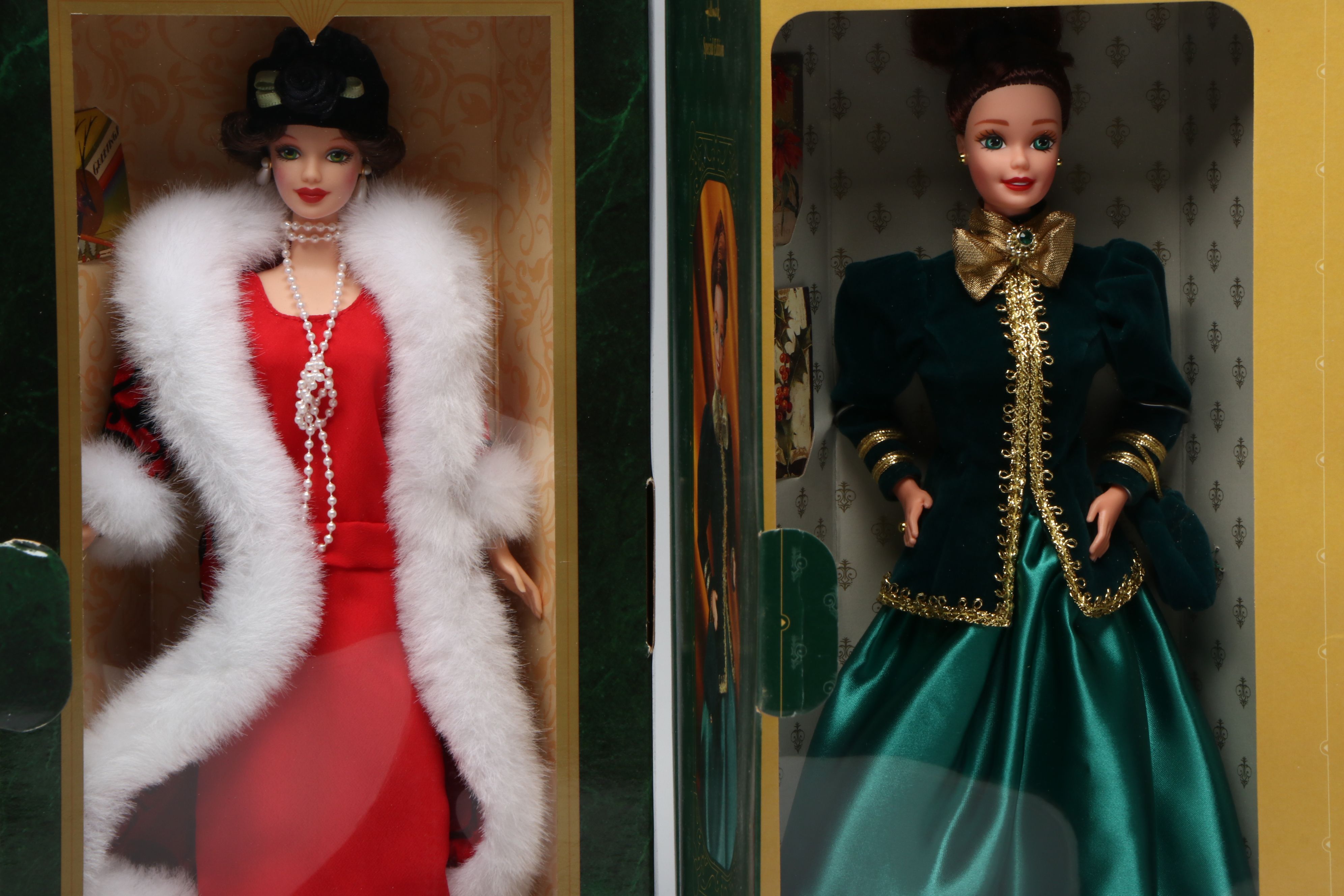 Barbie "Mrs. P.F.E. Albee", "Holiday Memories", and Other Barbie Dolls