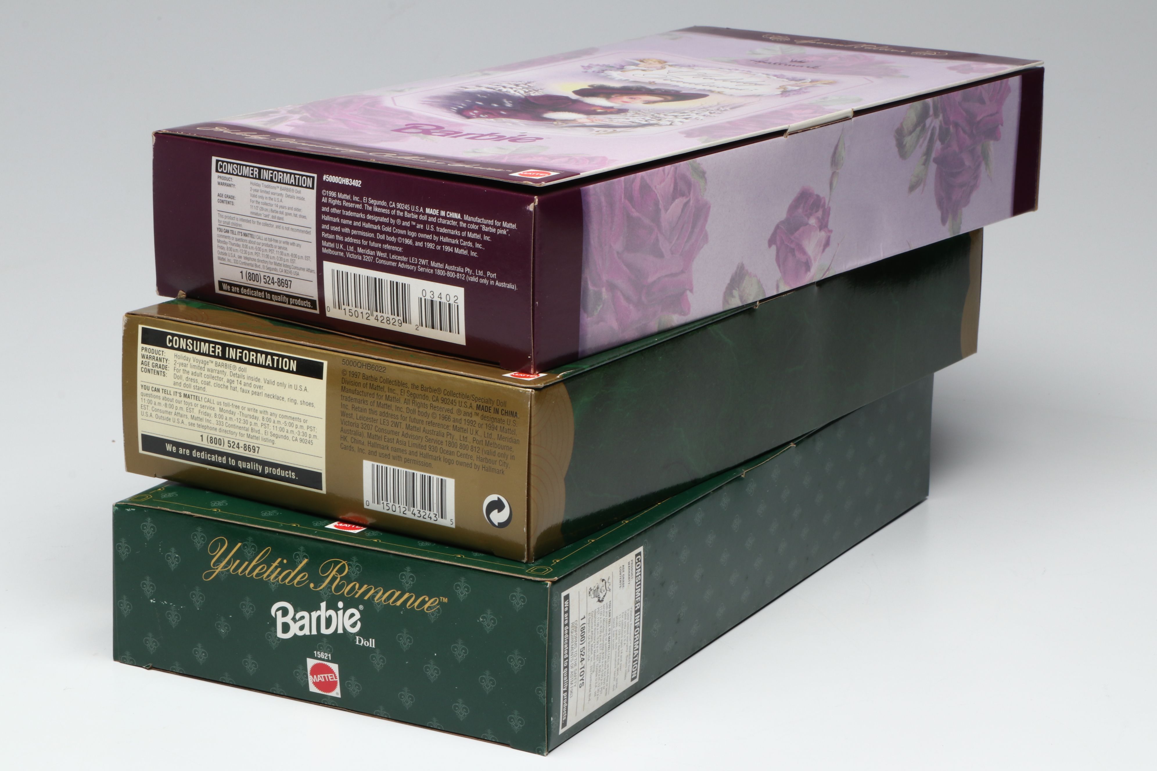 Barbie "Mrs. P.F.E. Albee", "Holiday Memories", and Other Barbie Dolls