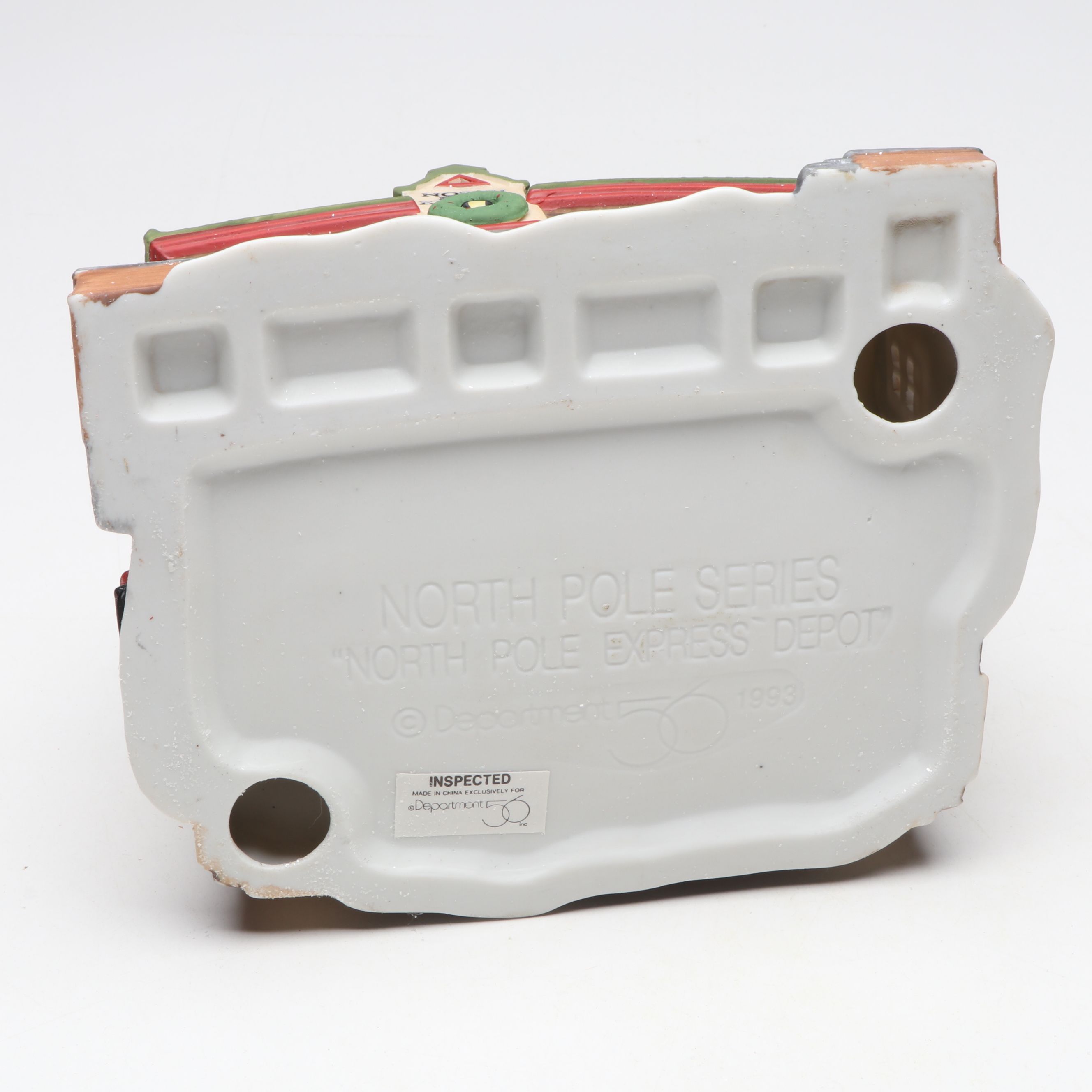 Department 56 "North Pole Express Depot" with More North Pole Series Sets