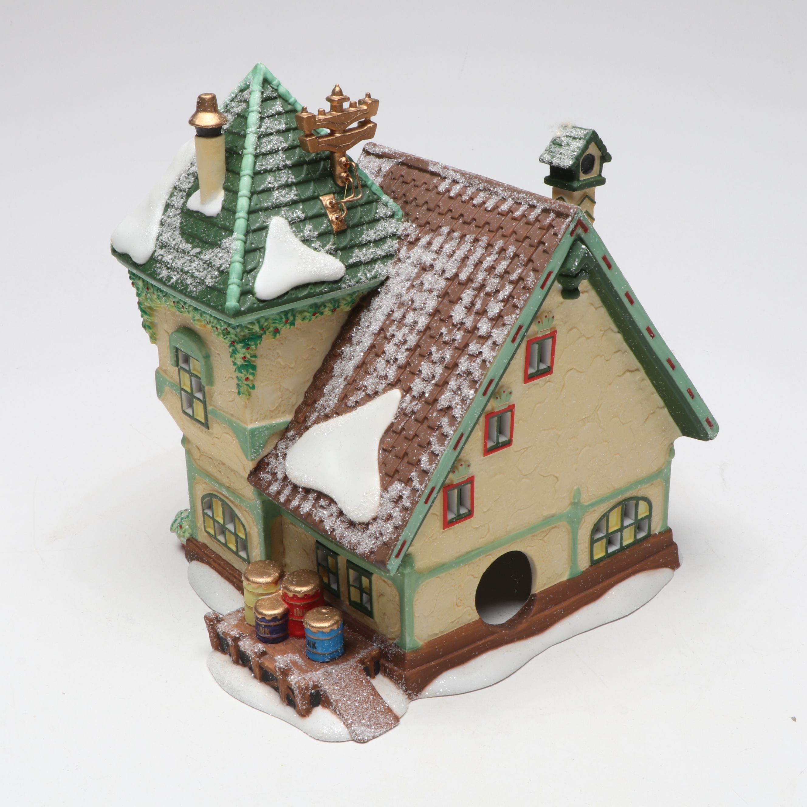 Department 56 "North Pole Express Depot" with More North Pole Series Sets