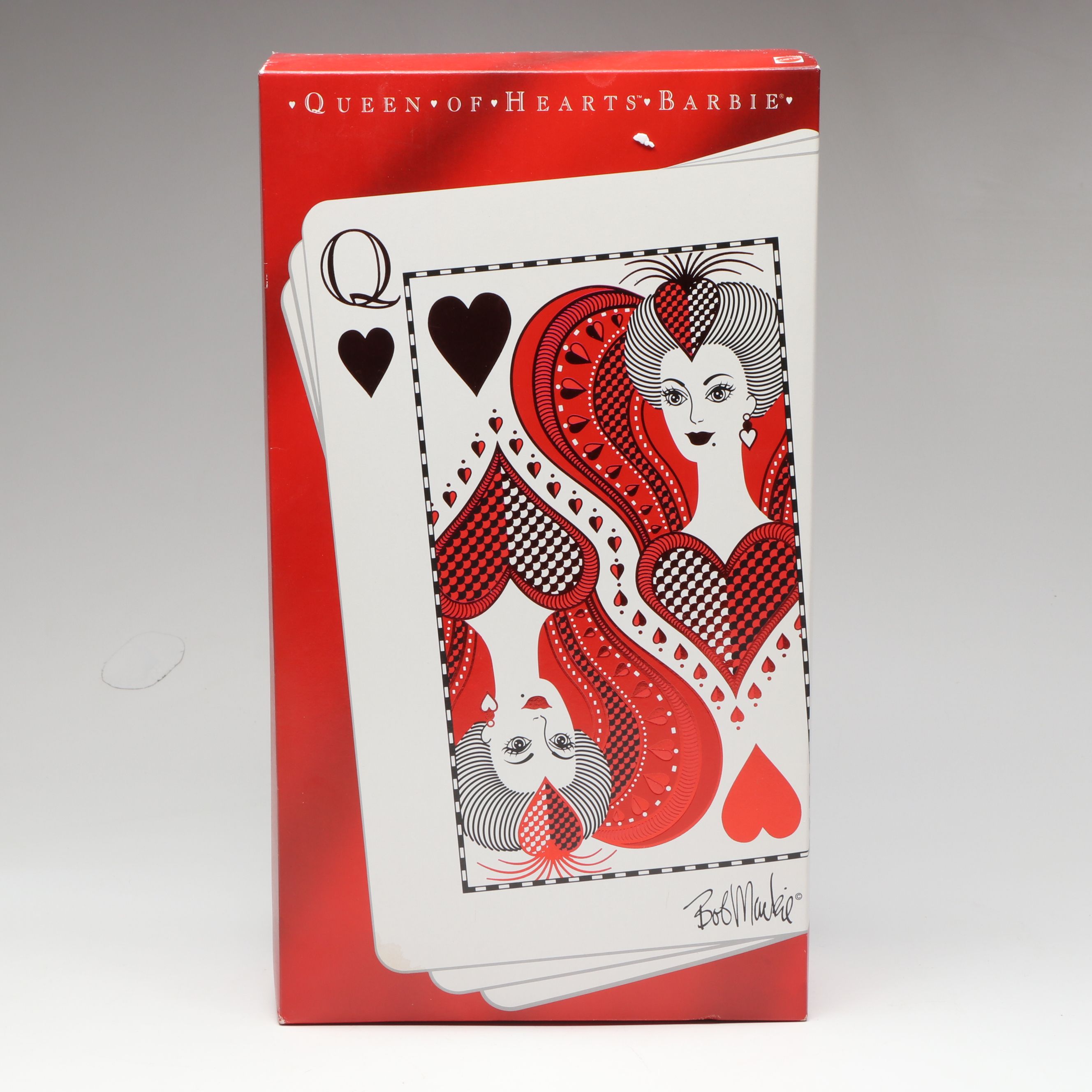 Barbie Bob Mackie "Queen of Hearts" Doll with Porcelain Collectors Plate