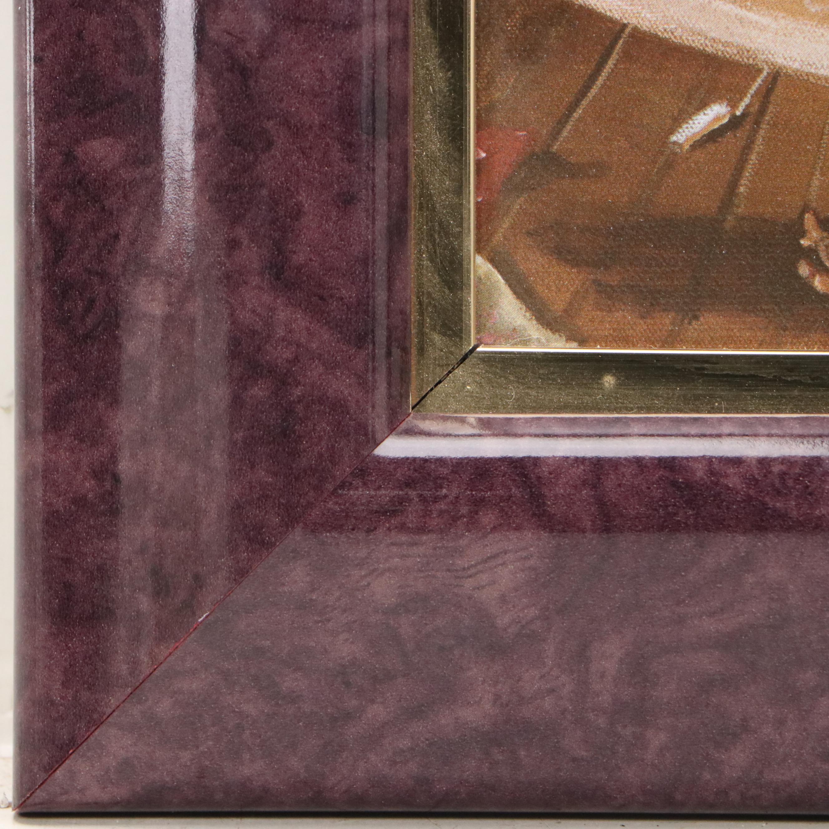 Frank Morrison Offset Lithograph "She Did It," 2004