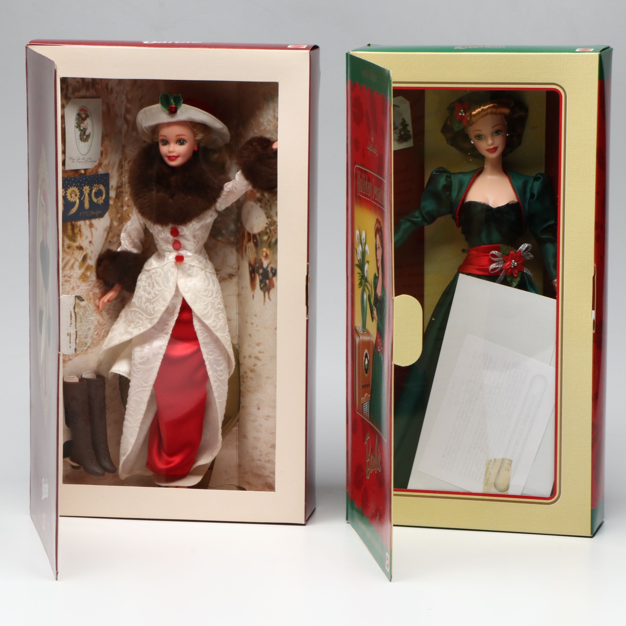 Barbie "Fair Valentine", "Holiday Sensation", and Other Barbie Dolls