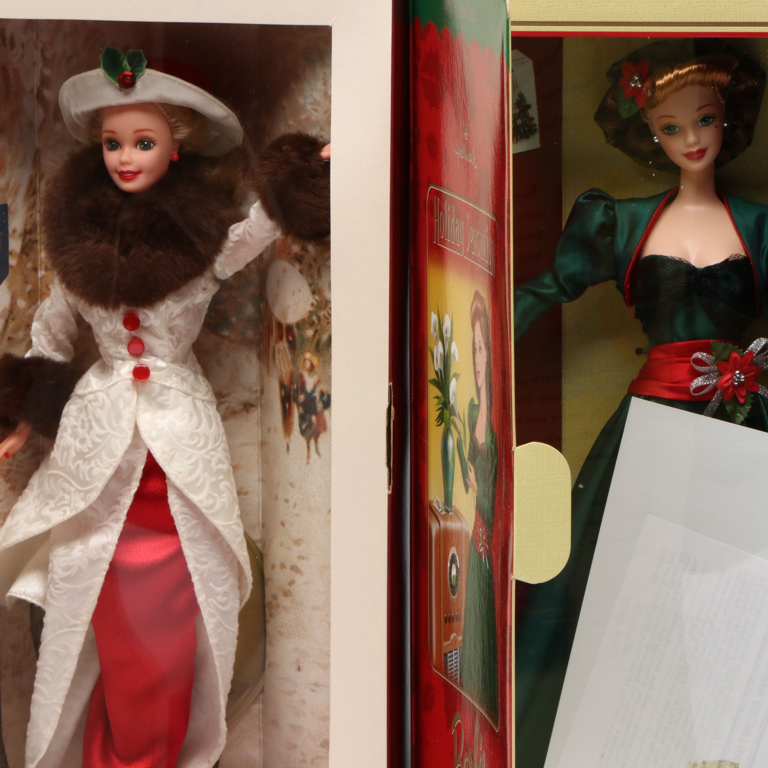 Barbie "Fair Valentine", "Holiday Sensation", and Other Barbie Dolls