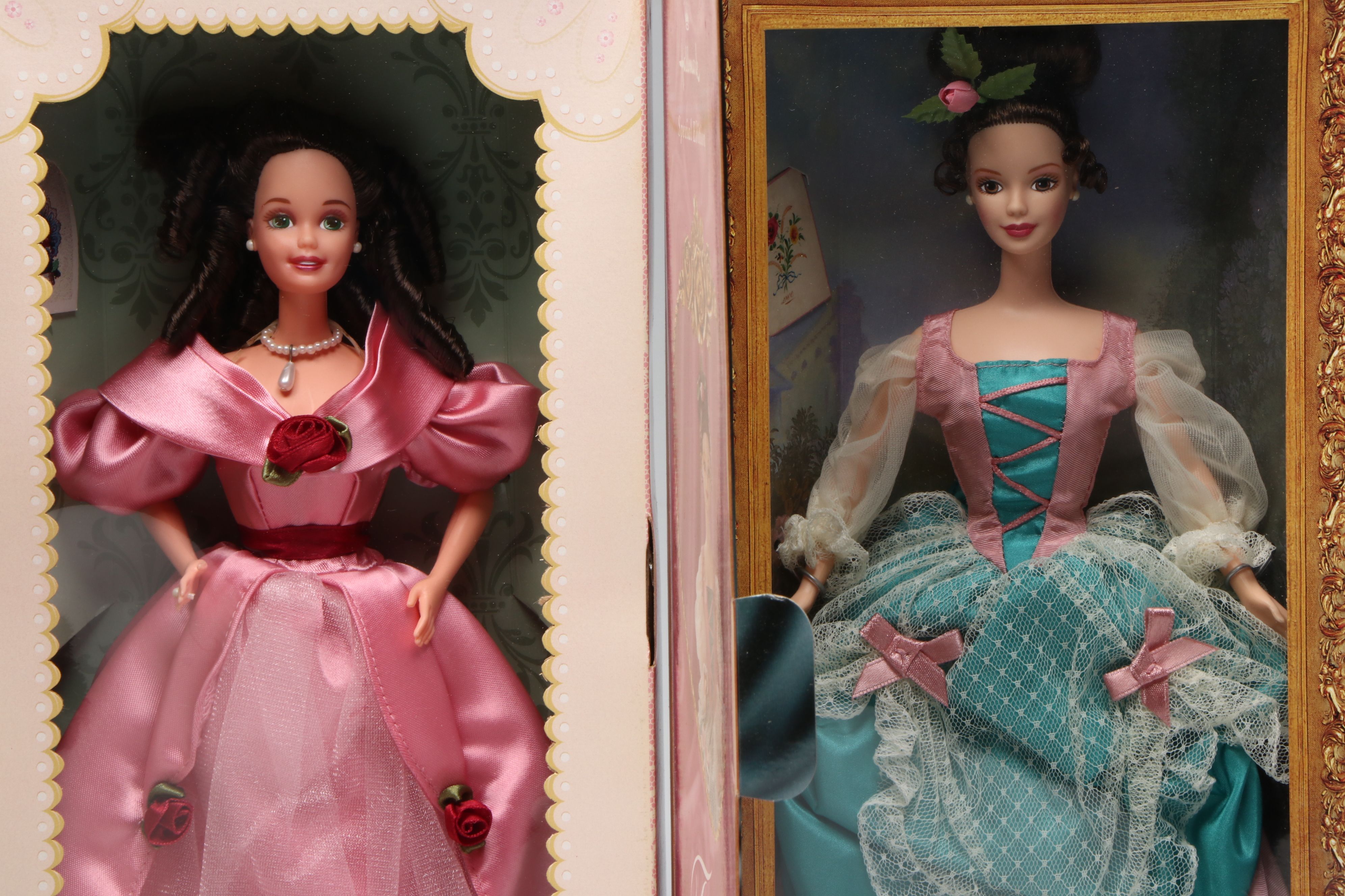 Barbie "Fair Valentine", "Holiday Sensation", and Other Barbie Dolls