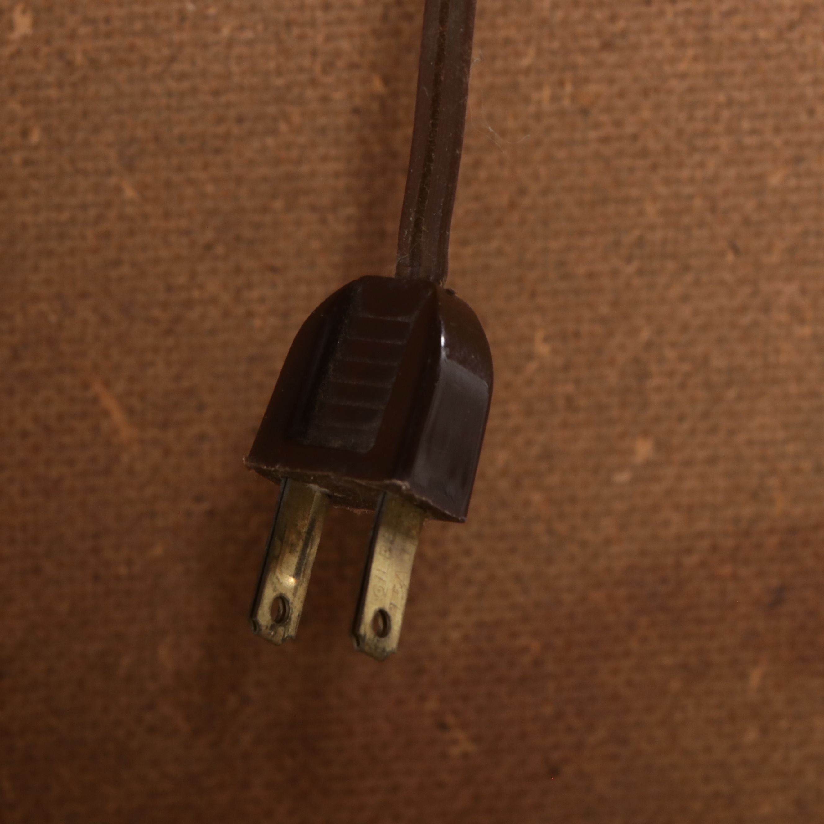 Mid-Century Illuminated Pecan China Cabinet