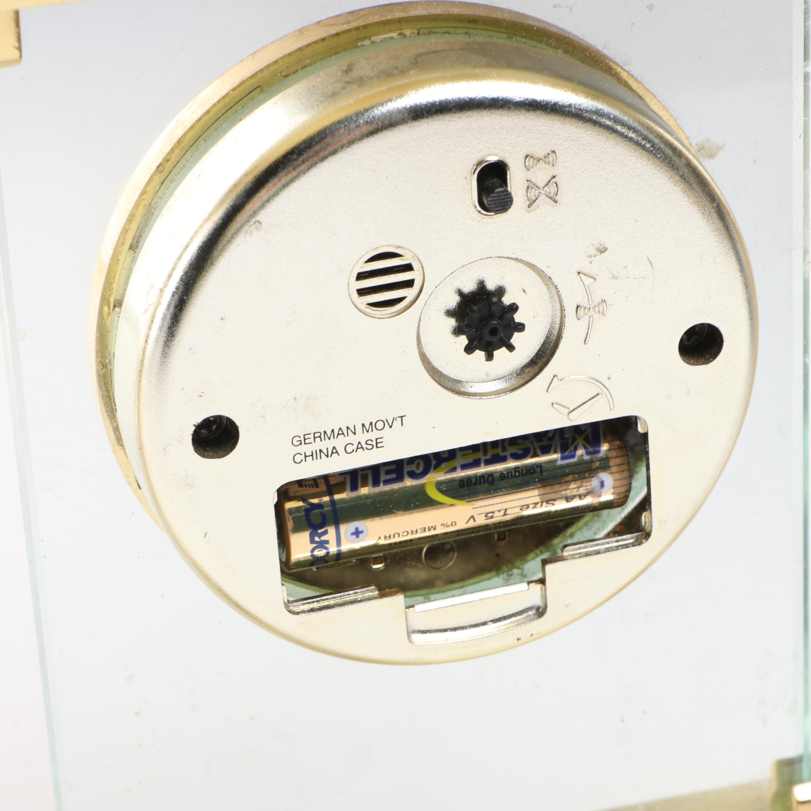 Benchmark Three Part Weather Station with Seth Thomas and Other Mantel Clocks